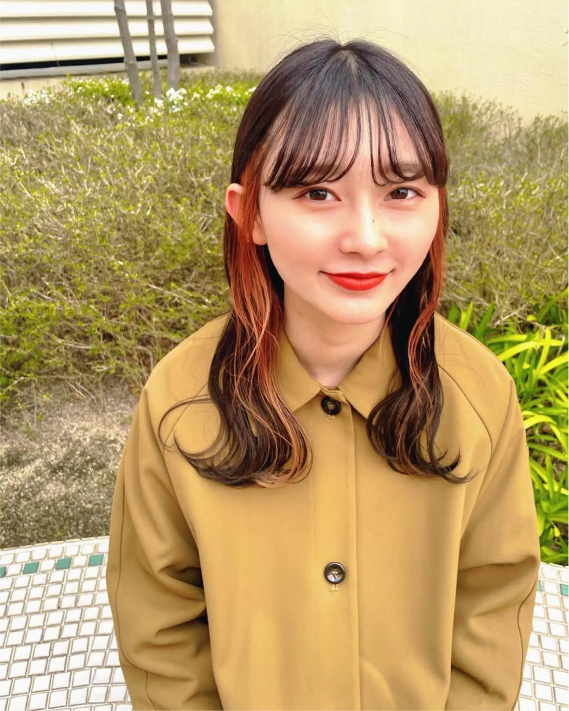 カラー RAIMA ケアハイトーンのヘアスタイル