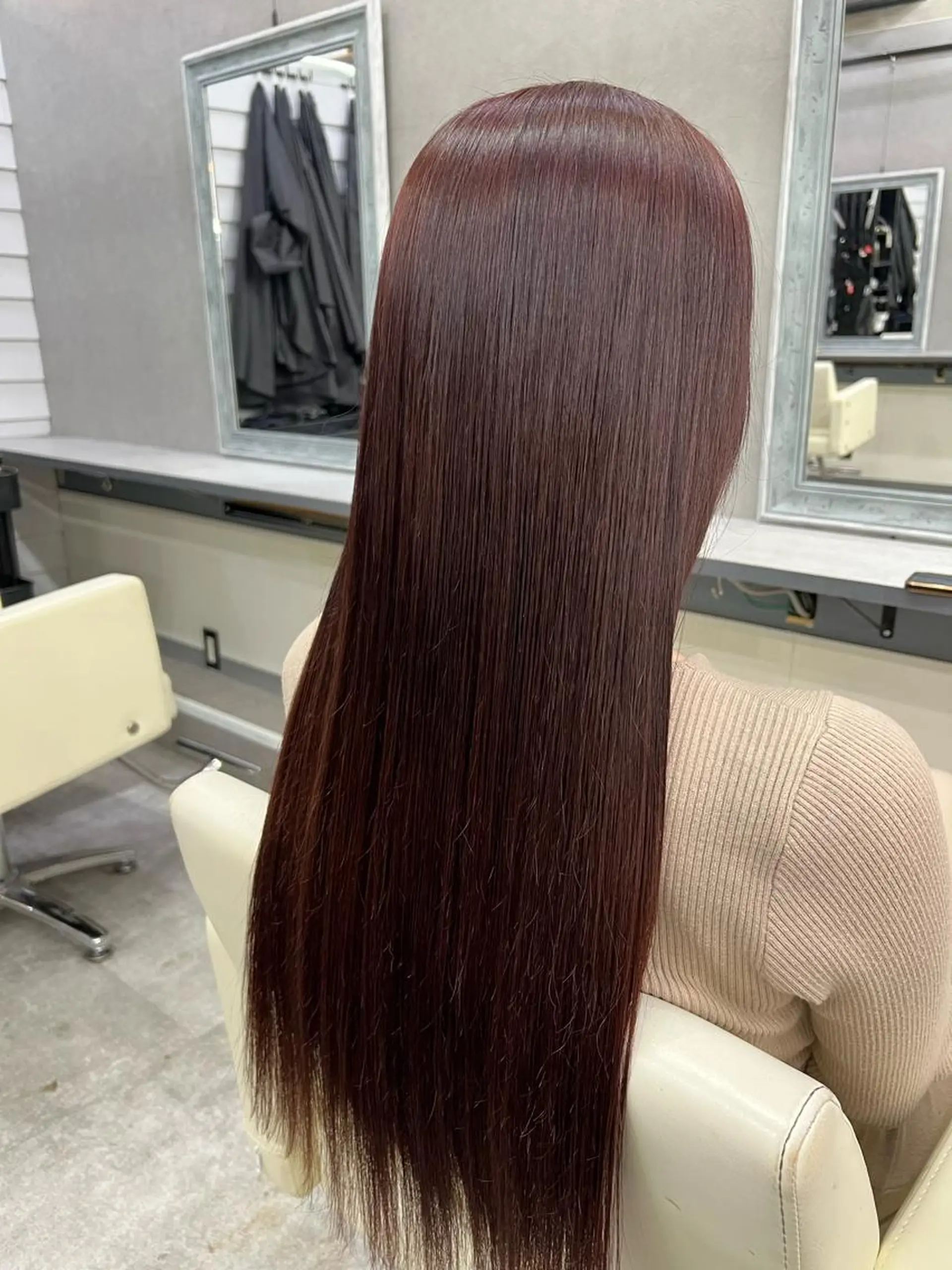 カラー YUI ハイトーンカラーのヘアスタイル