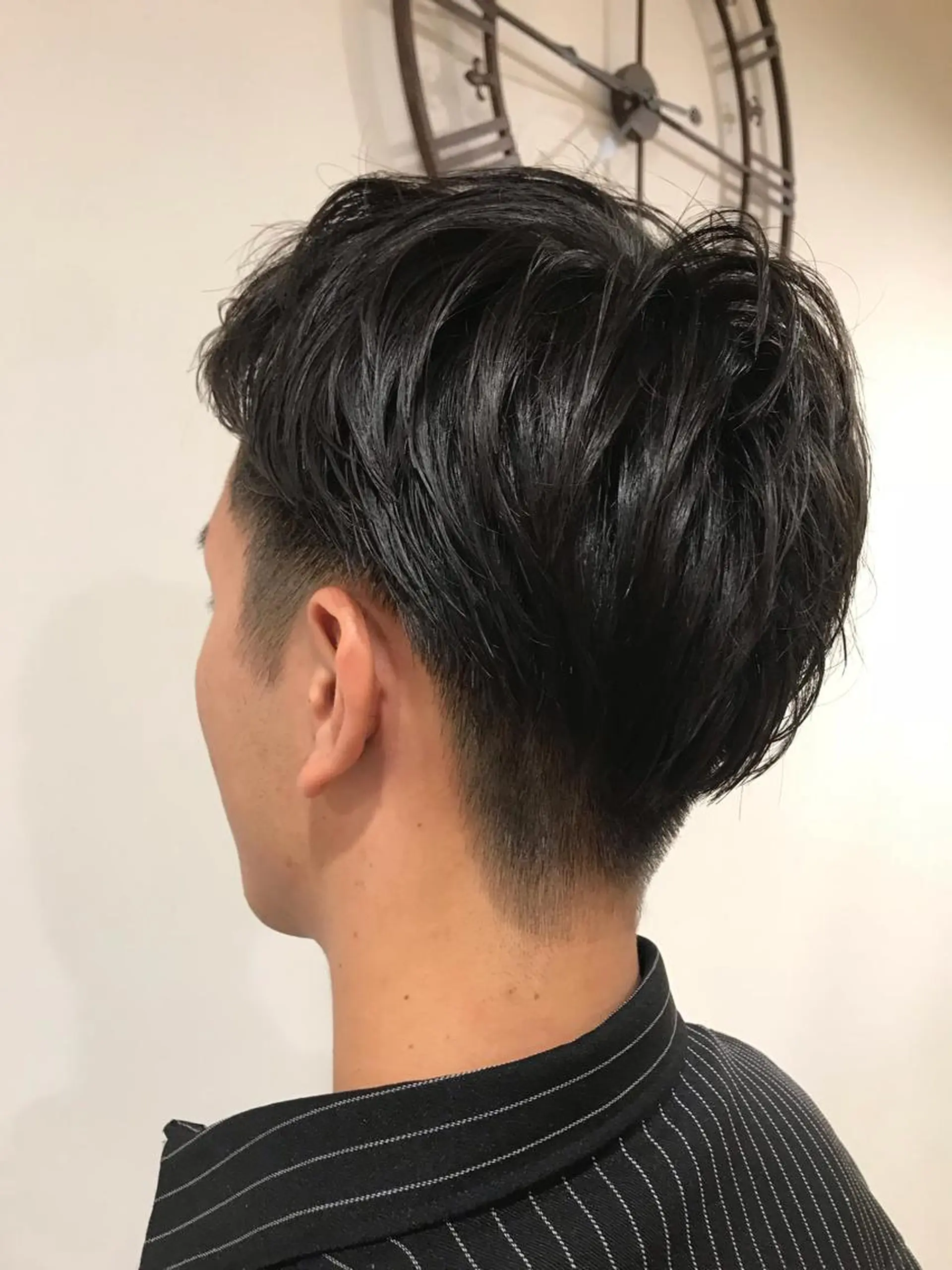 メンズ 暖色カラー🍊 ボブ🌿顔周りcutのヘアスタイル