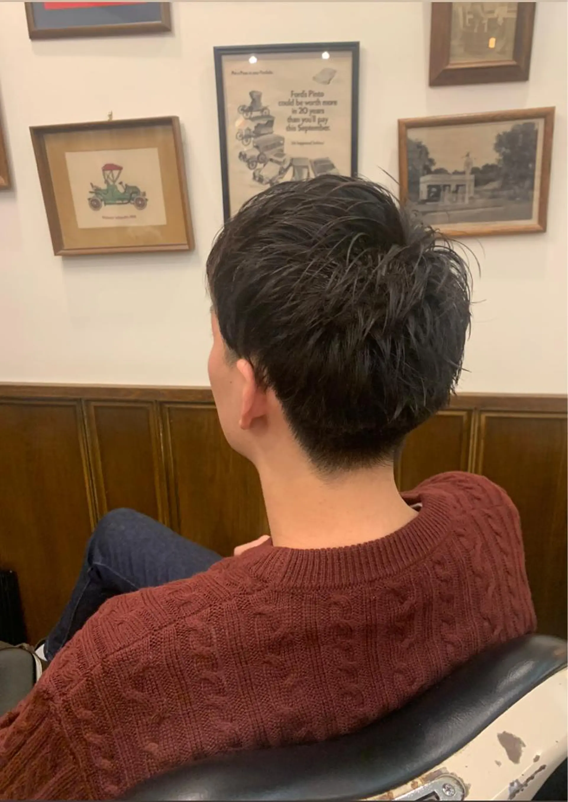 ショート 山内 敢史のヘアスタイル