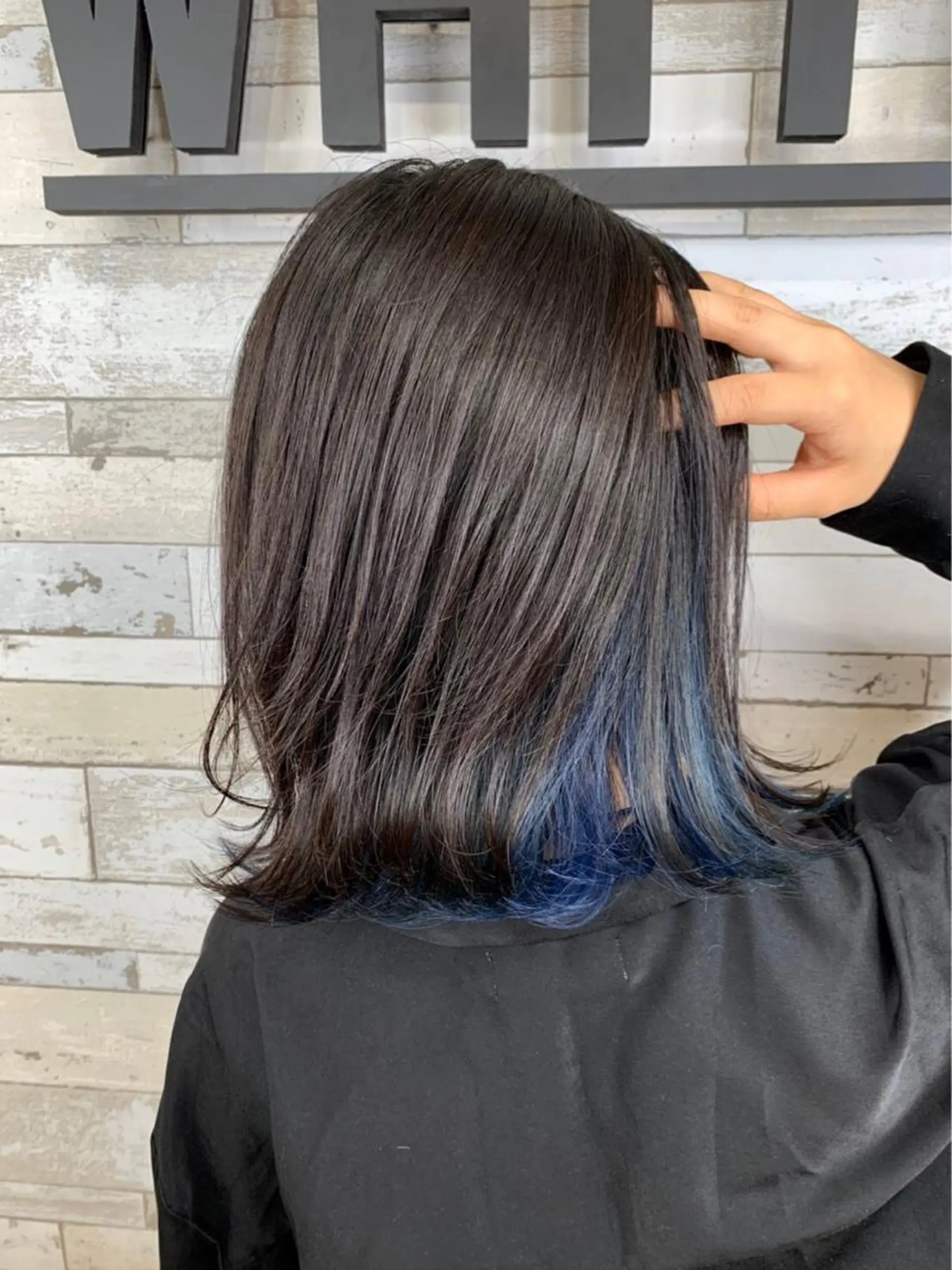 ミディアム カラー FUKUNAGA YUのヘアスタイル