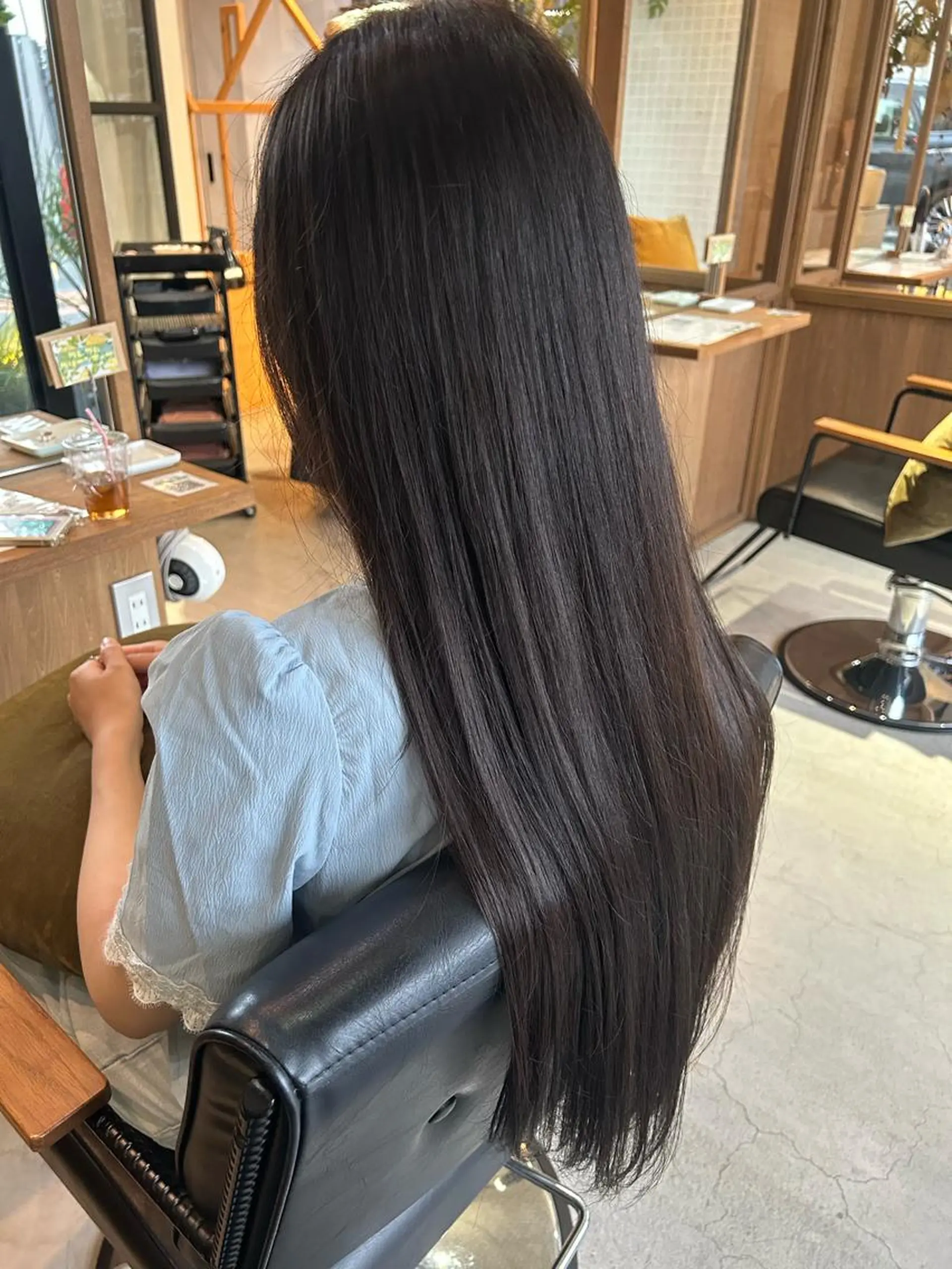 ロング カラー FERIAあべの店 瀧本岬のヘアスタイル