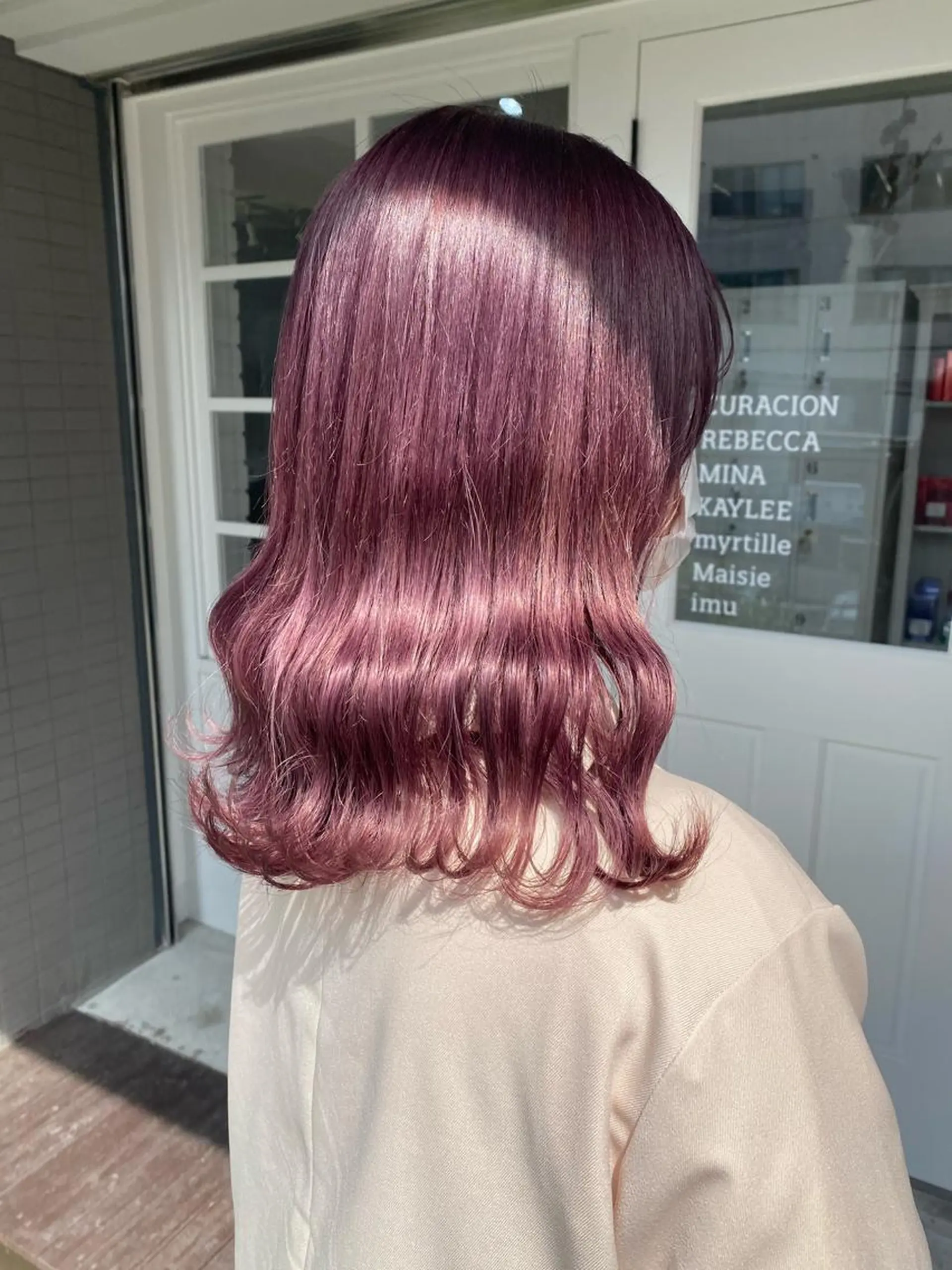 カラー 韓国×髪質改善カラー 💎hinaのヘアスタイル