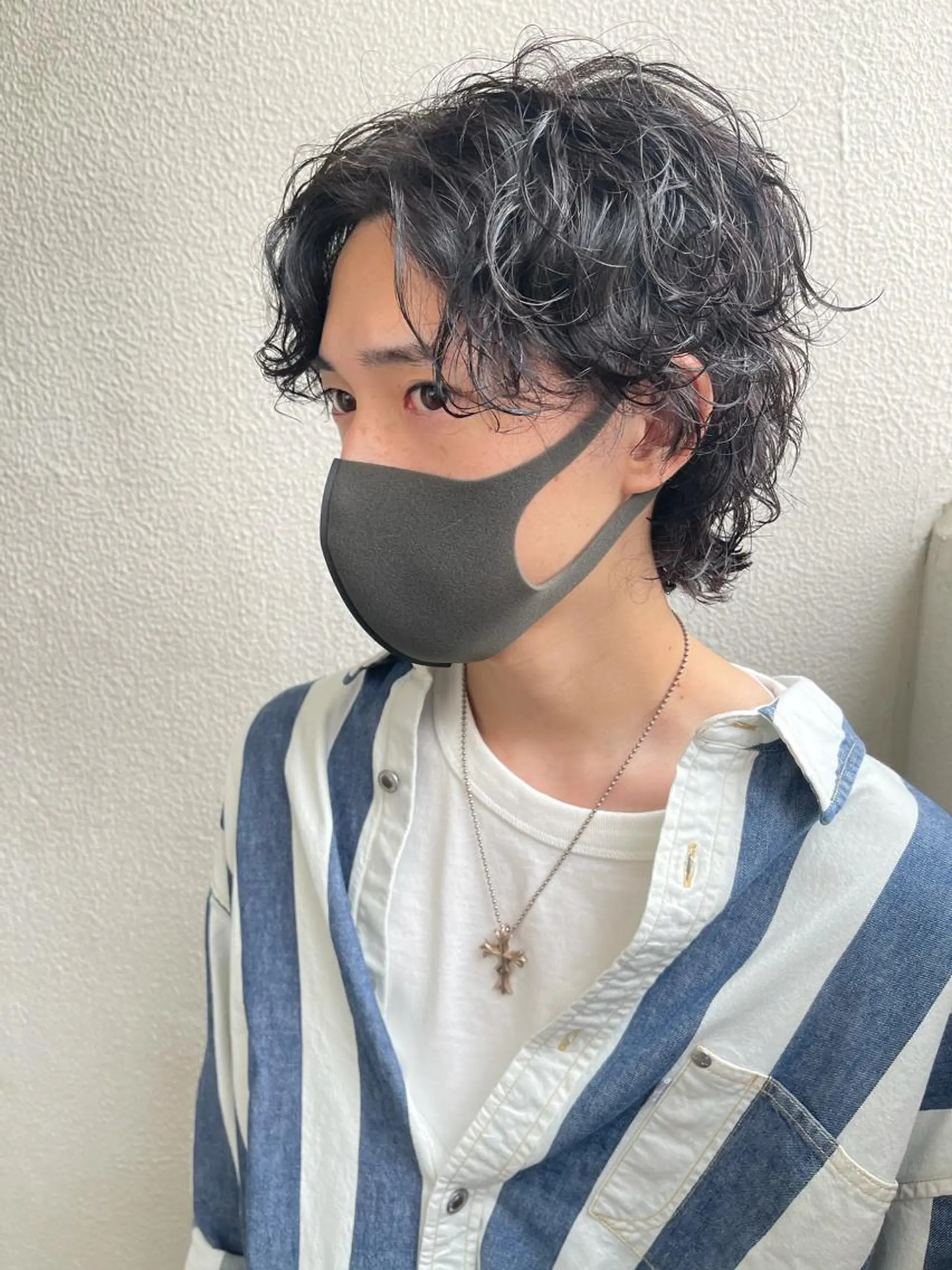 パーマ メンズ メンズパーマ カット 森本裕/オーナー/ スパイラルパーマのヘアスタイル