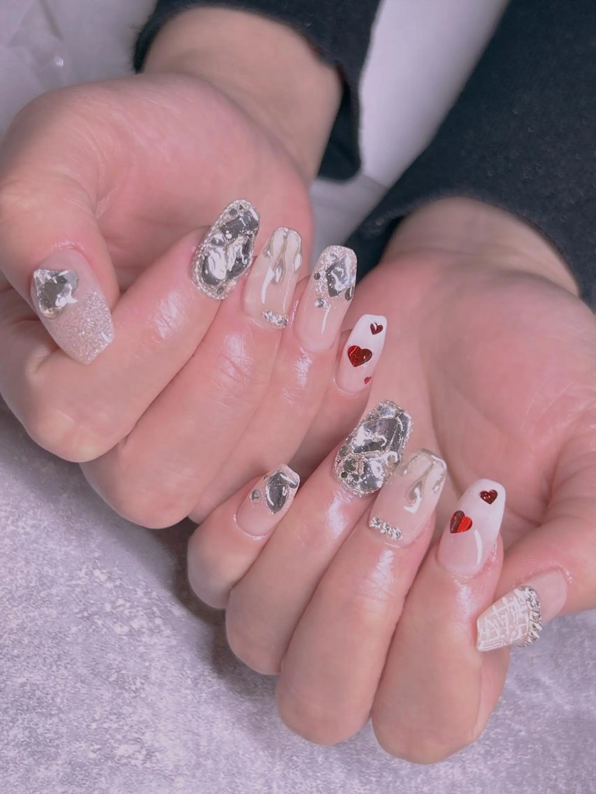 ネイル 長さだし専門店 M2　rikaのネイルデザイン