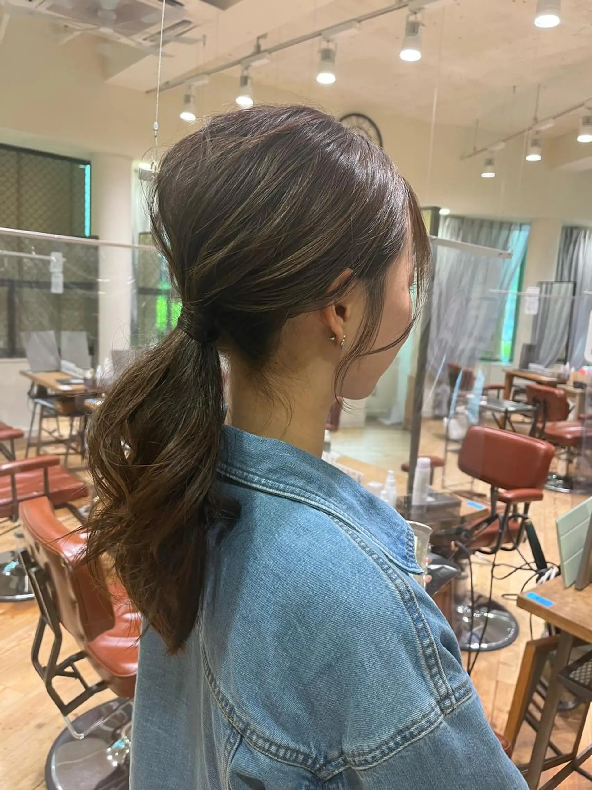 ミディアム 梅田美容室/カット /Maoのヘアスタイル
