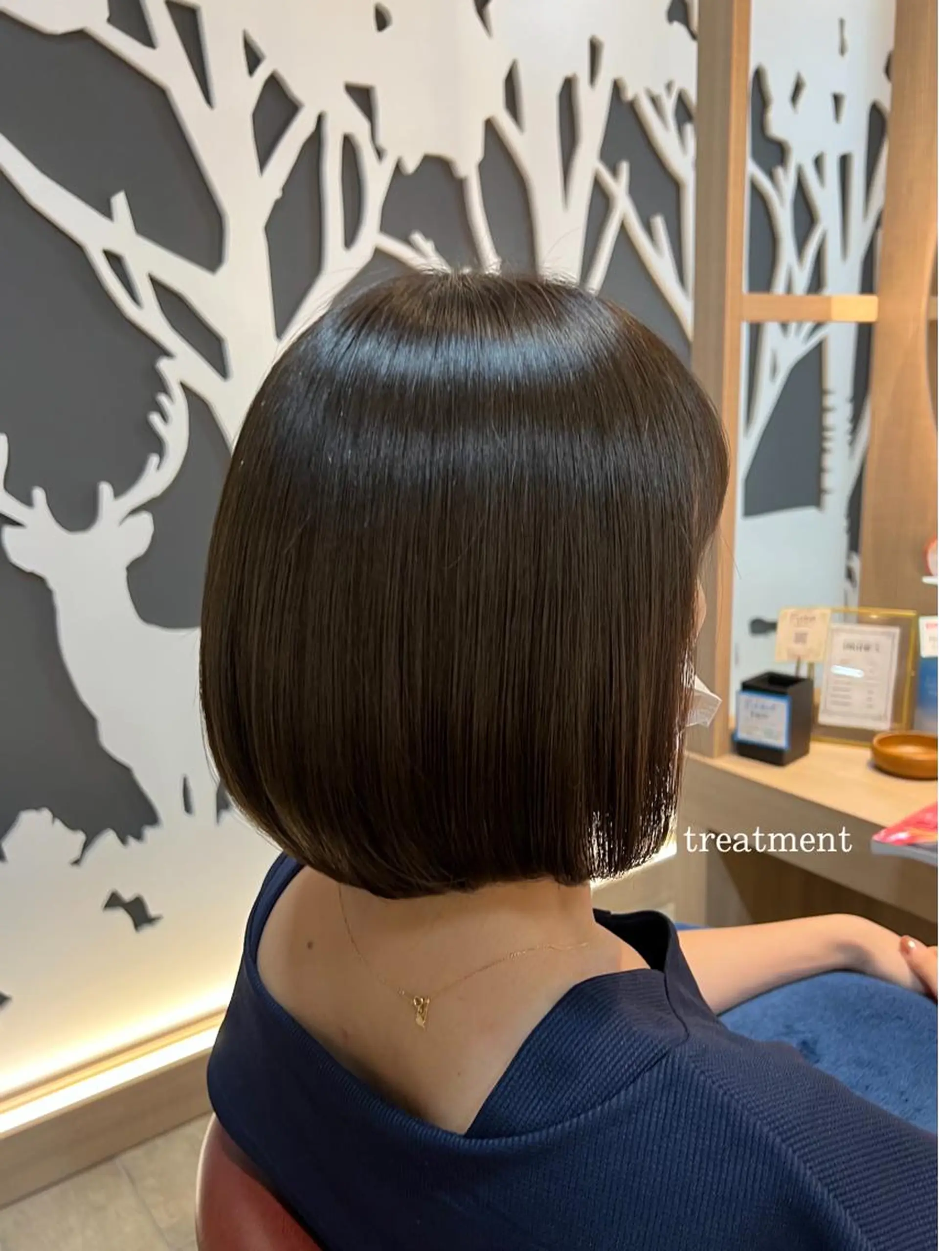 ミディアム ヘアカラー LONESS GINZA所属・FUJIIKANON /パーマモデル募集中のヘアスタイル