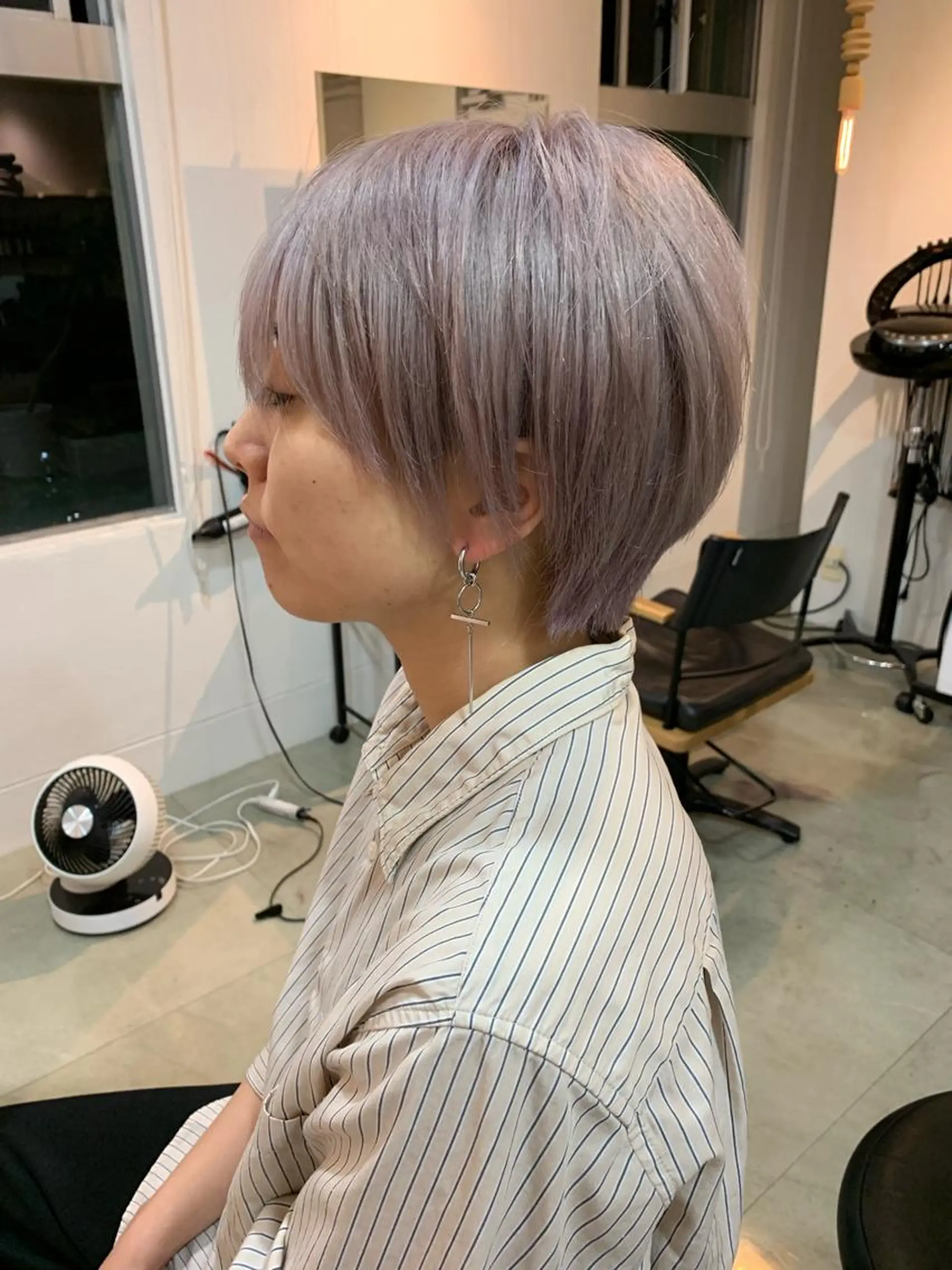 ショート カラー 船津武俊 フナツタケトシのヘアスタイル