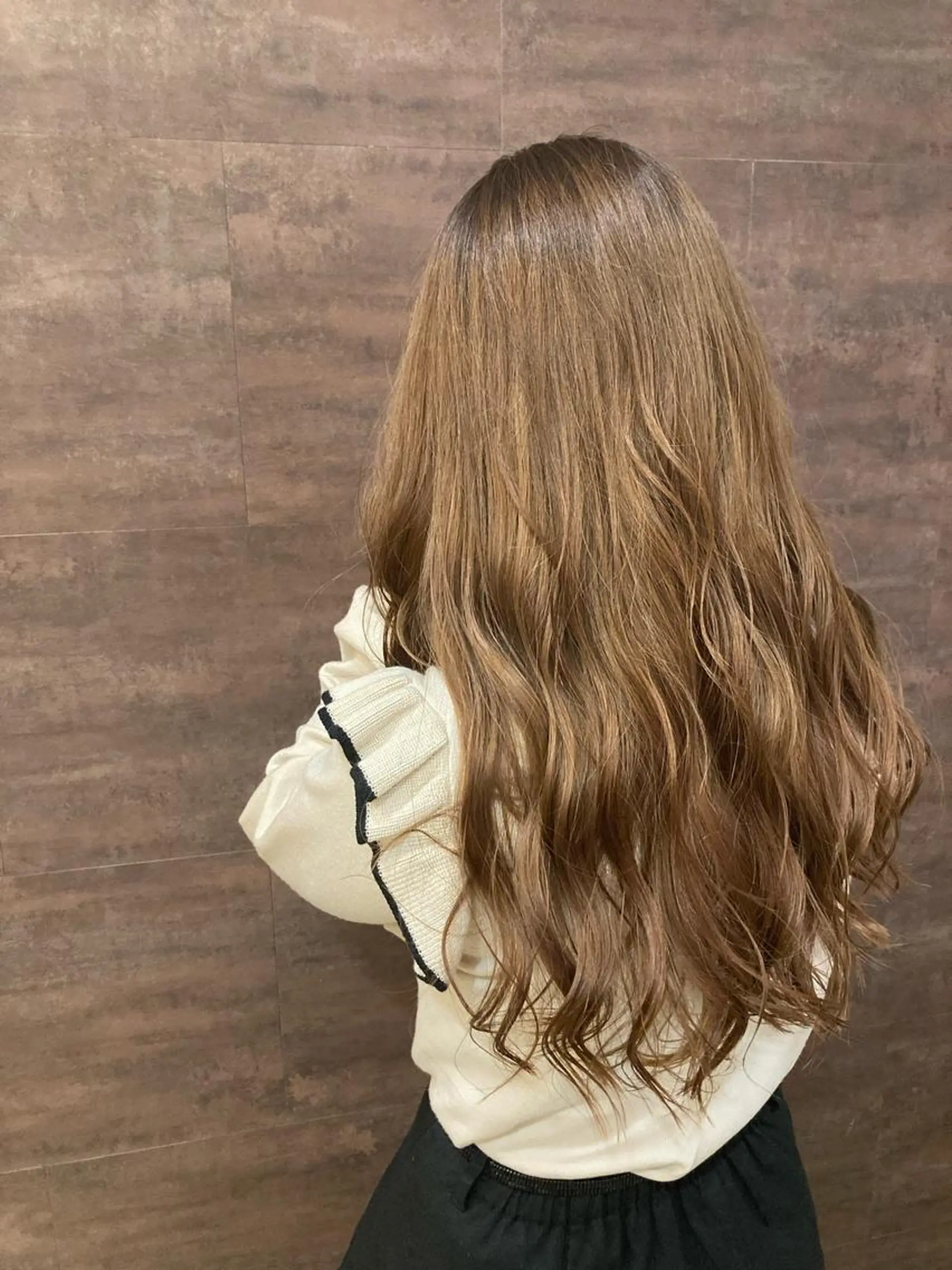 ロング 宮原 佳苗のヘアスタイル