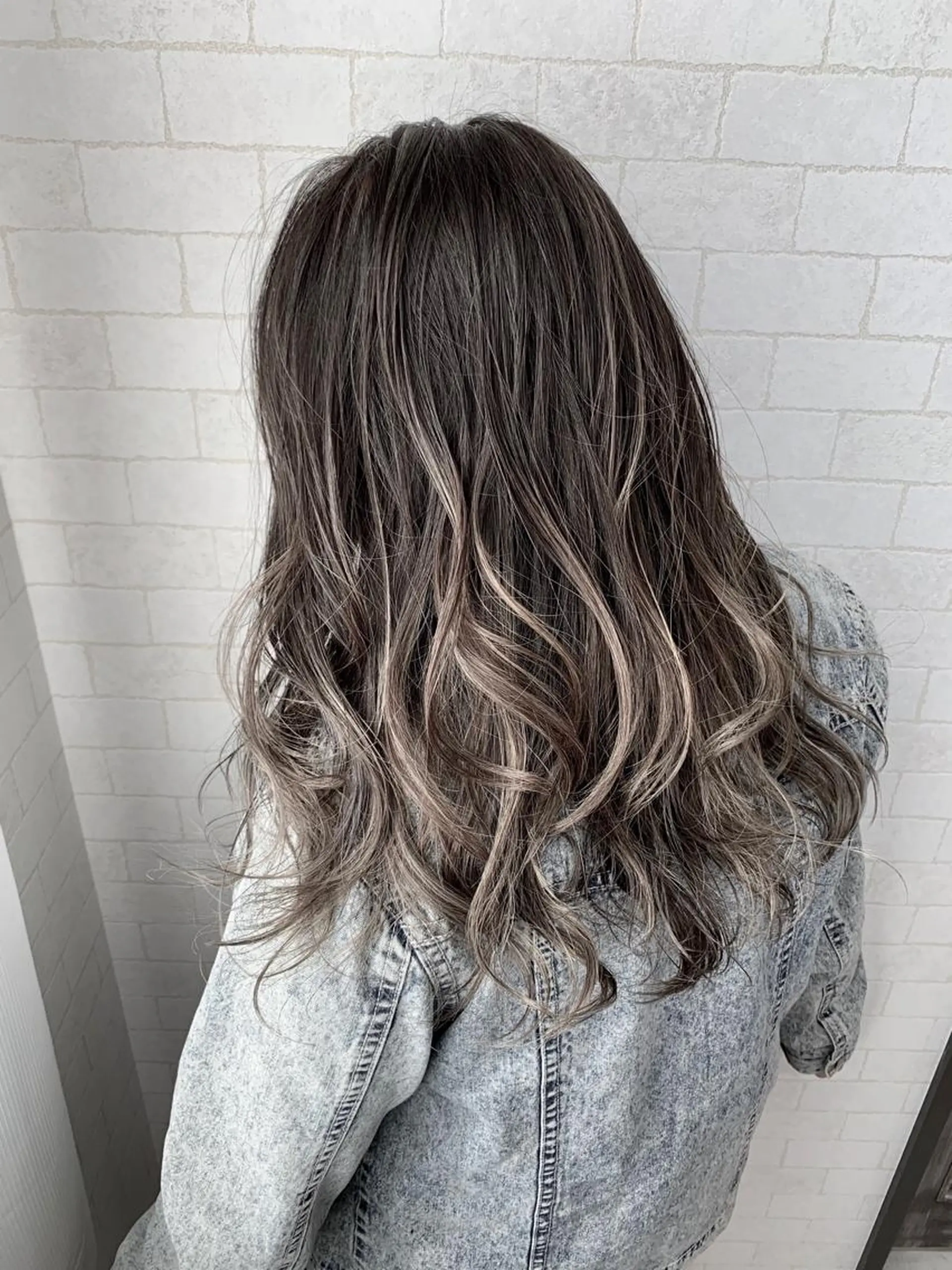 セミロング 神野 雅樹のヘアスタイル