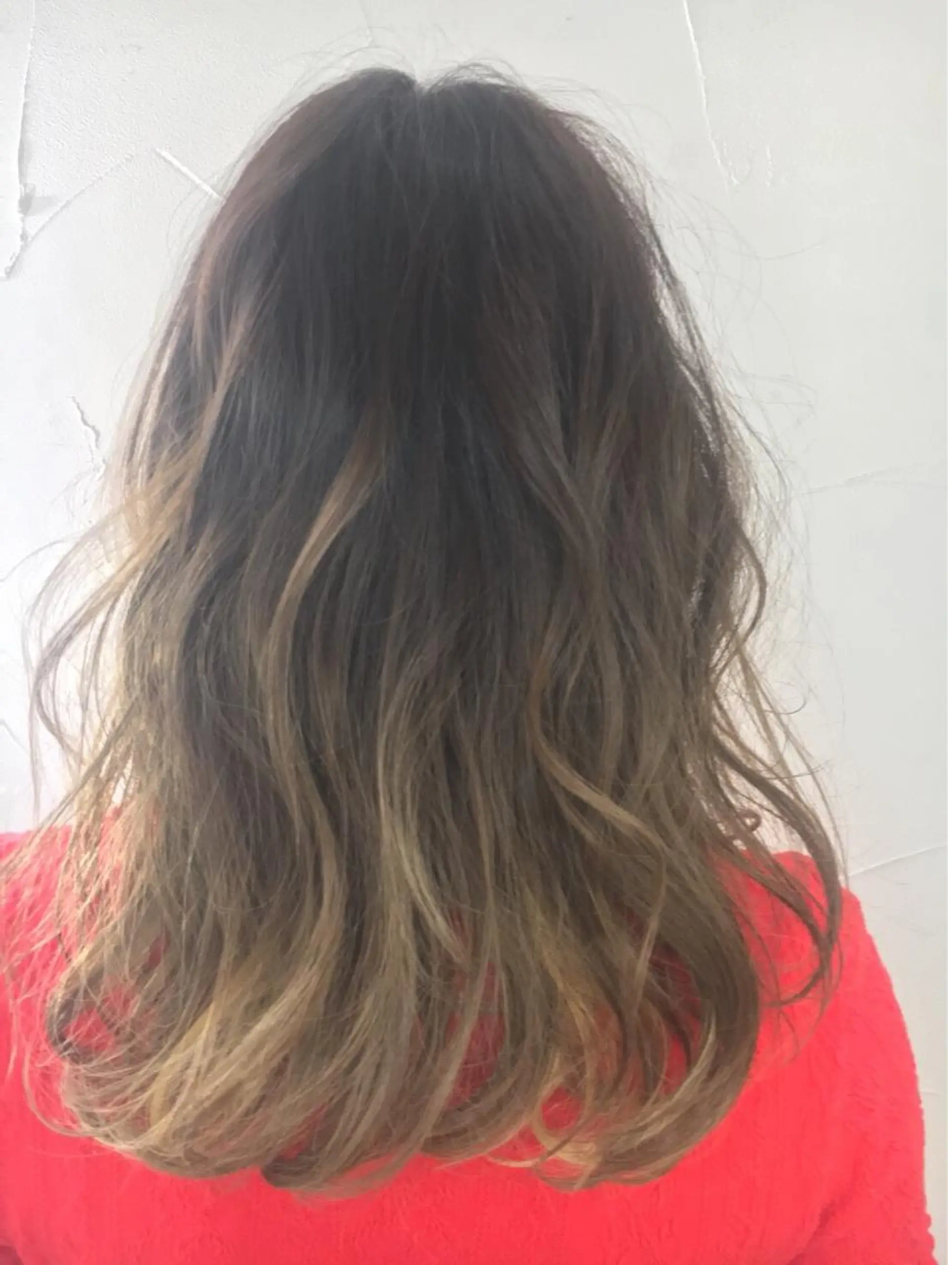 セミロング カット ヘアカラー トリートメント 四ッ家 裕【店長】のヘアスタイル