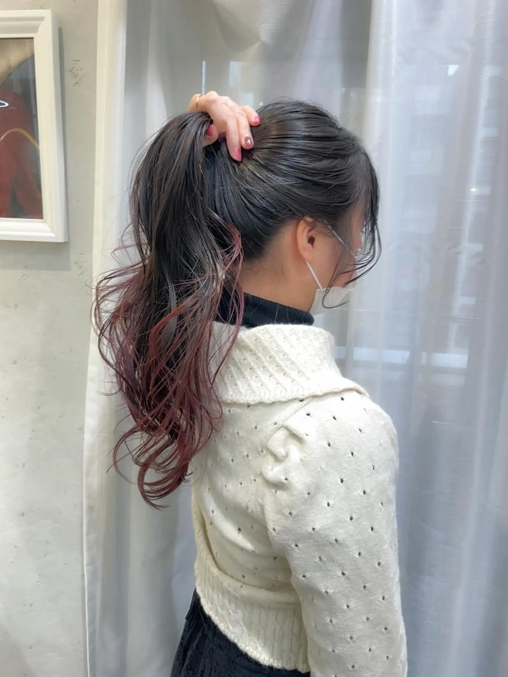 ロング 育休中4/30- 予約受付/野崎かよのヘアスタイル