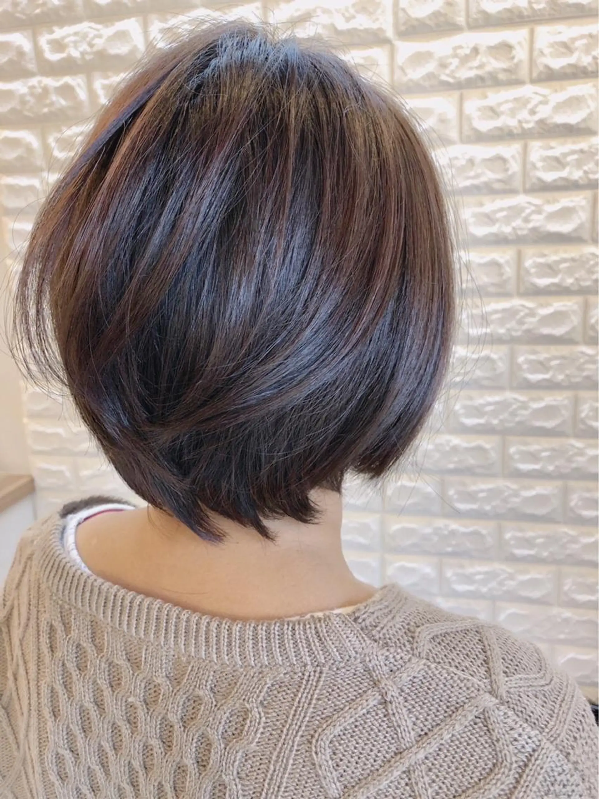 カラー ぐらんぐりーん 藤中のヘアスタイル