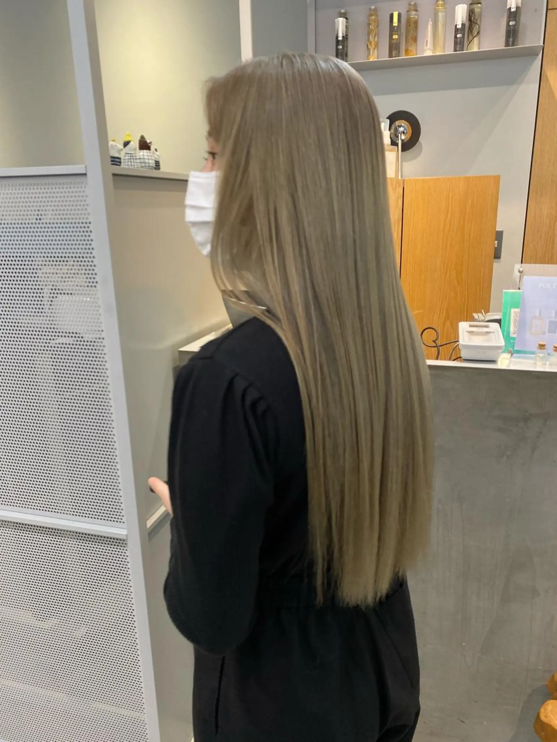 ロング カラー メンズパーマ💈藤田 晃志のヘアスタイル