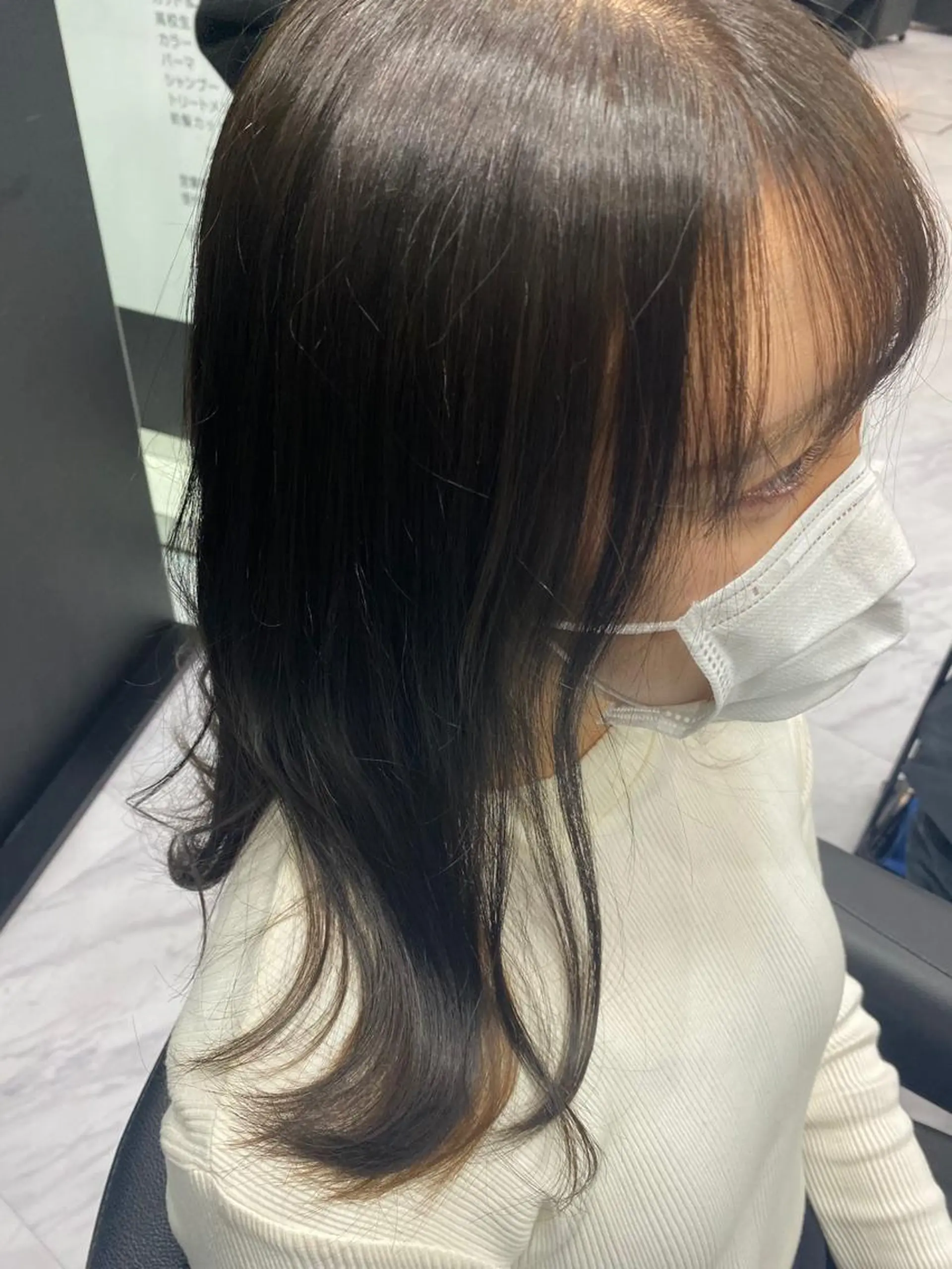 ロング レイヤーカット シャギー 目黒 碧人のヘアスタイル