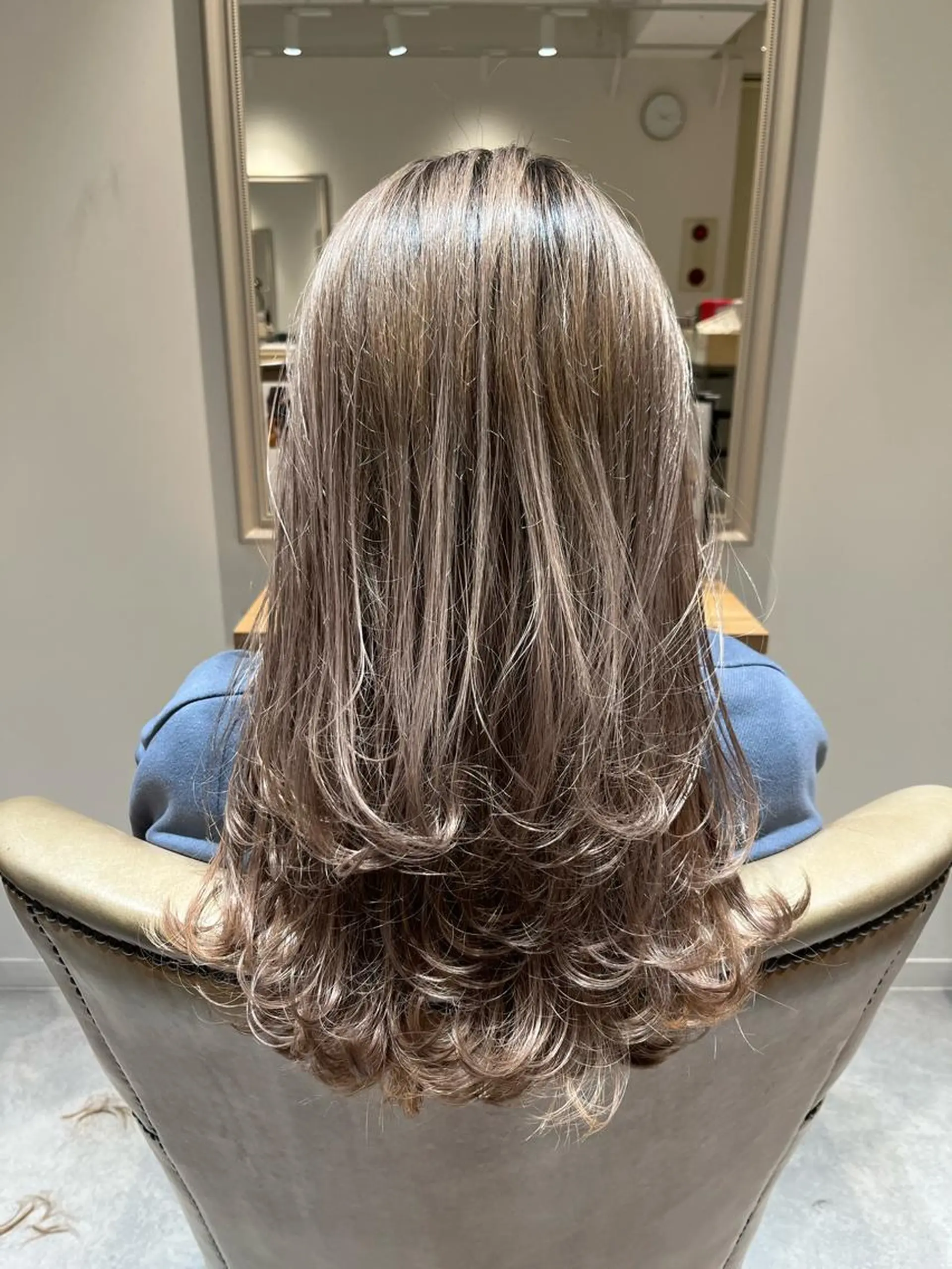 ロング 大河原 美優のヘアスタイル