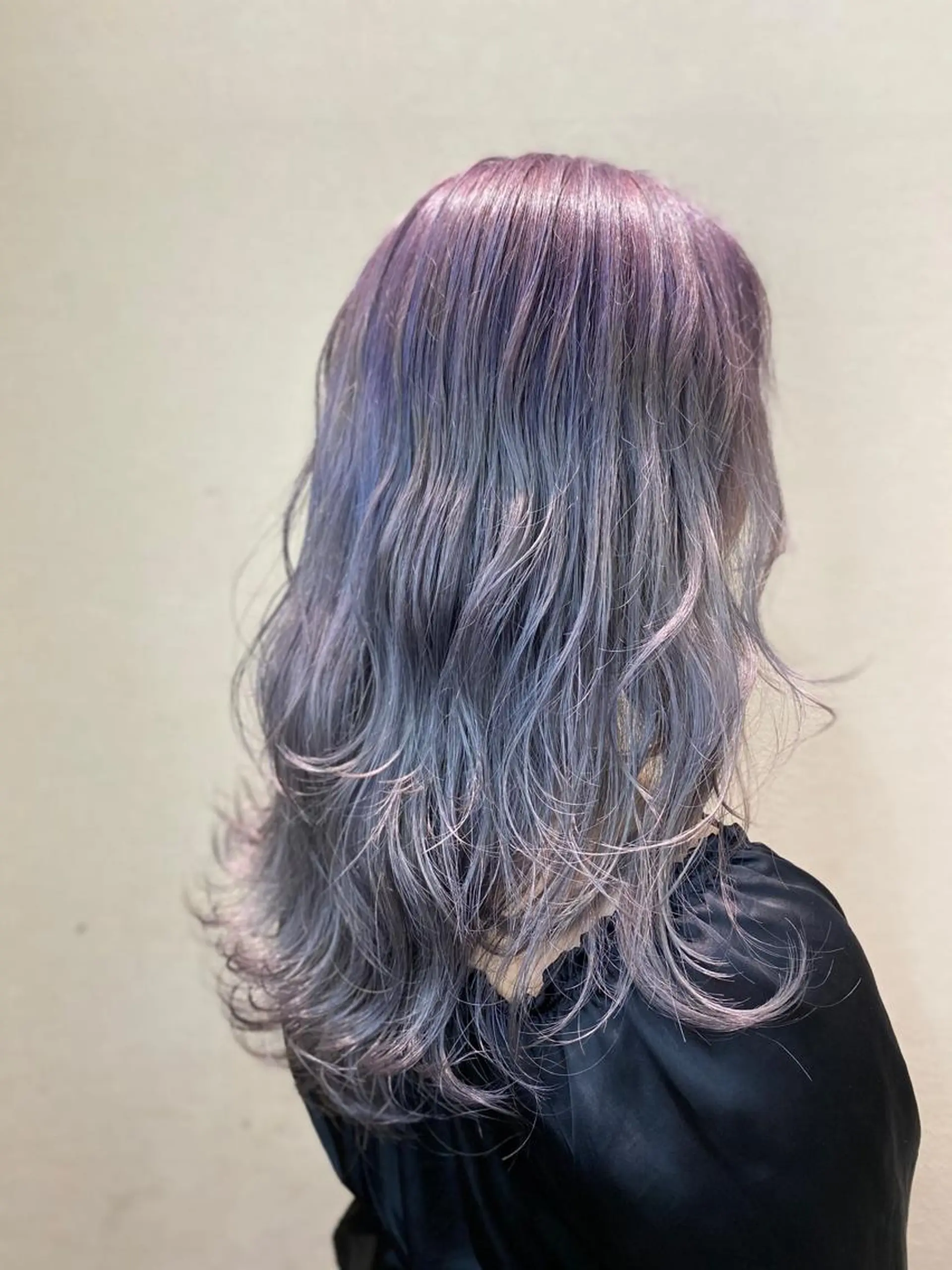 ミディアム ヘアカラー ゆぴ☾‪/推しカラー /ハイトーンのヘアスタイル