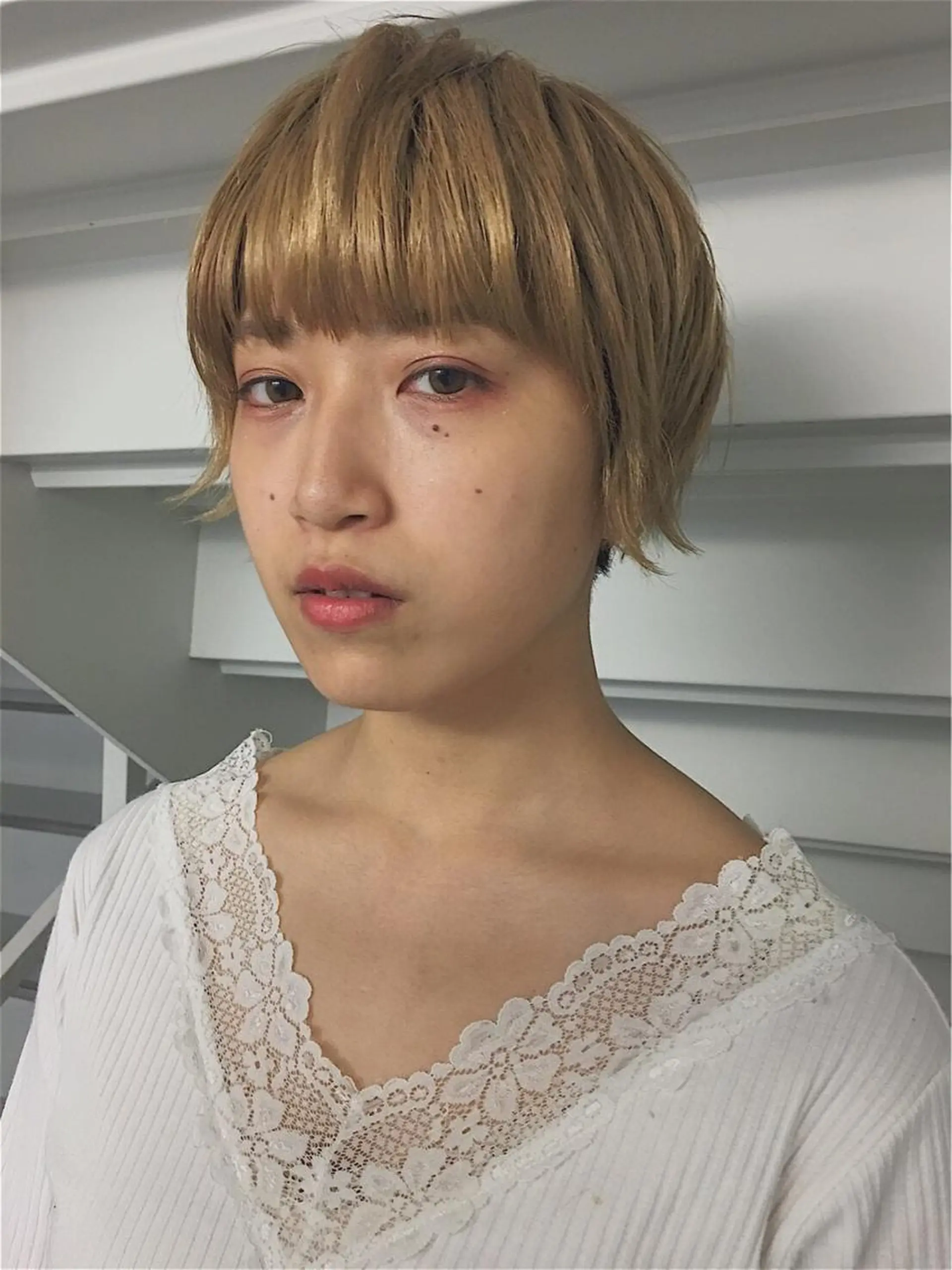 ショート 横田 美咲のヘアスタイル