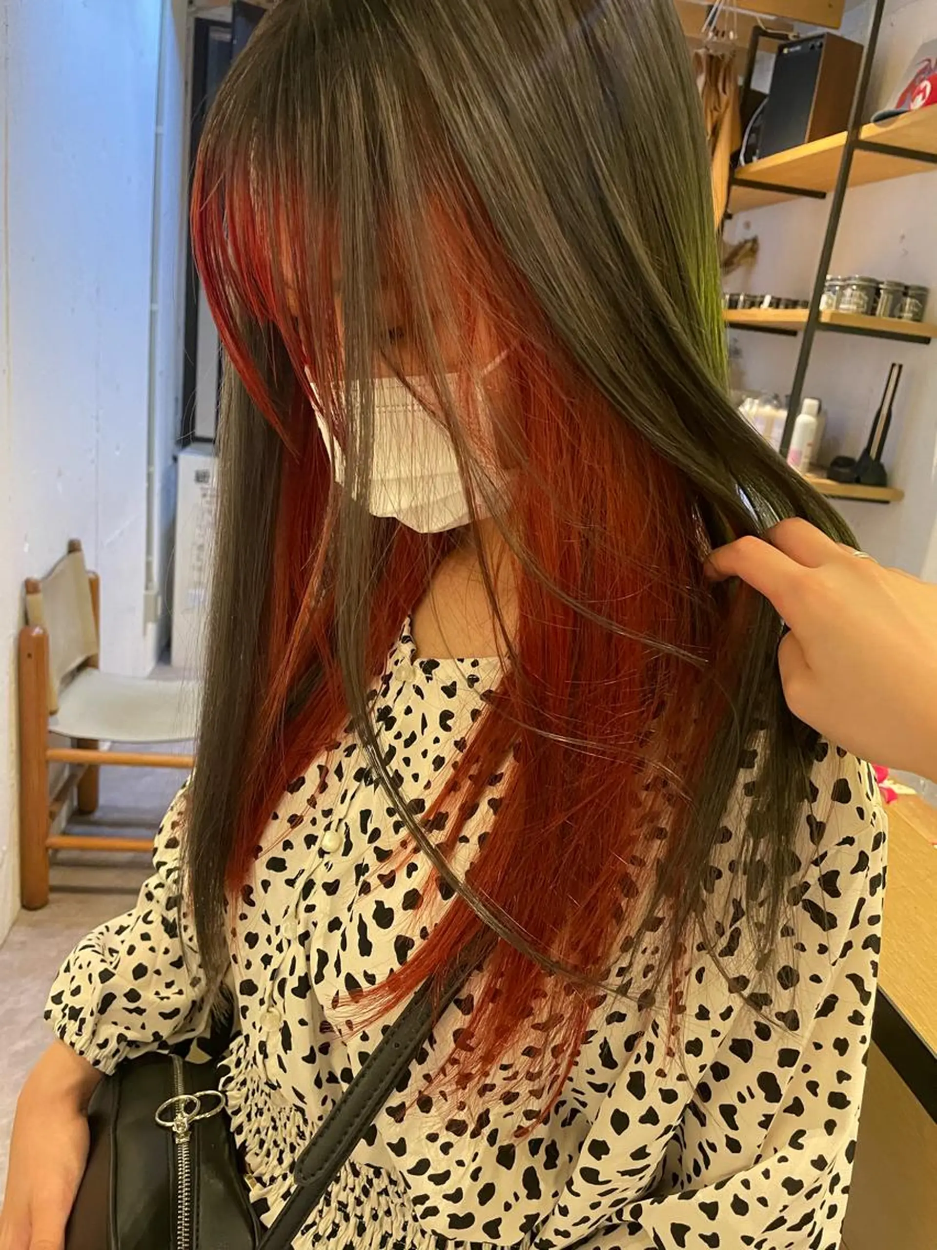 ロング カラー カット ヘアカラー トリートメント hisano / ハイトーン･透明感のヘアスタイル