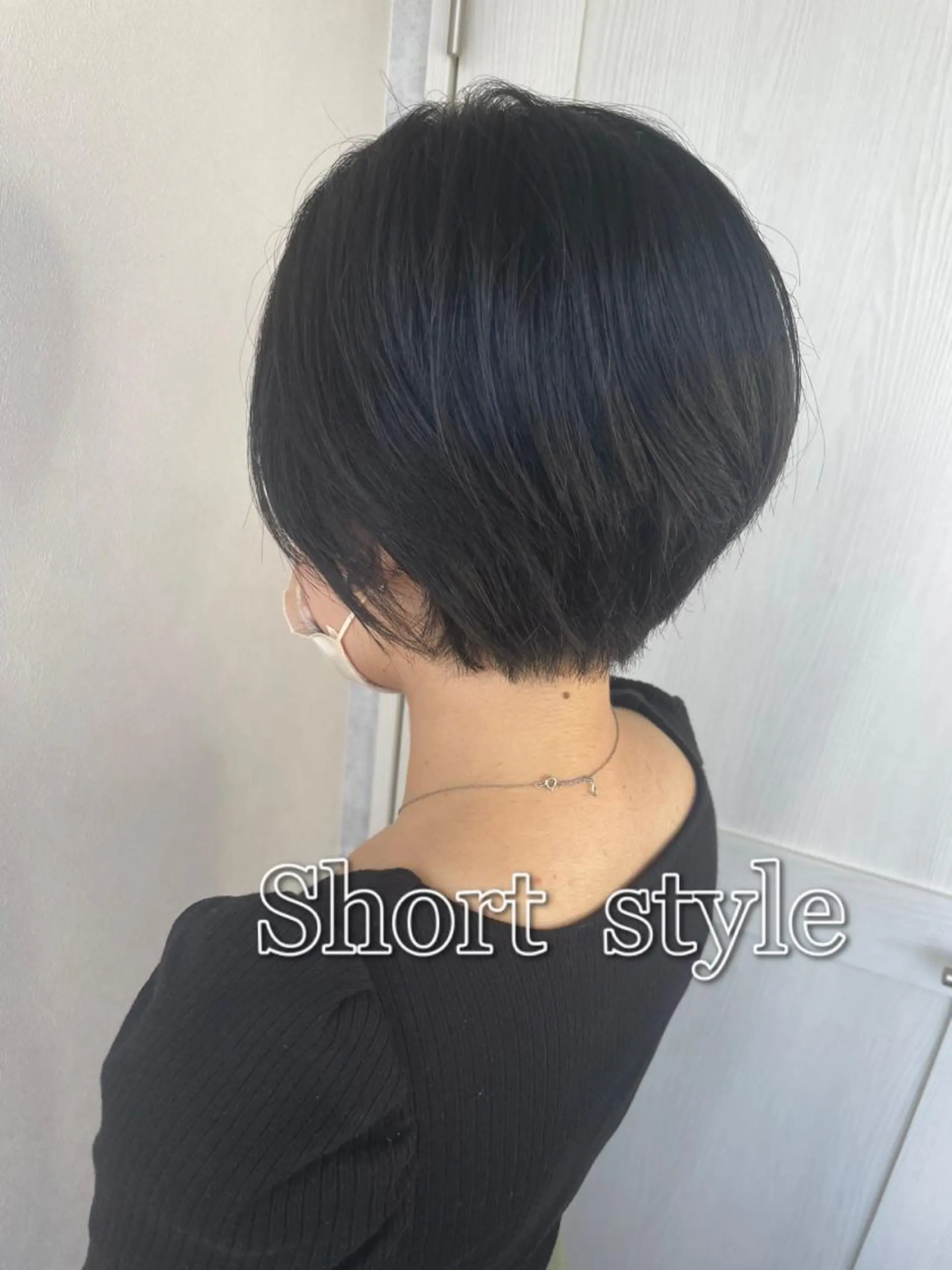 ショート カット 小顔カット/美髪矯正 /透明感カラー🫧のヘアスタイル