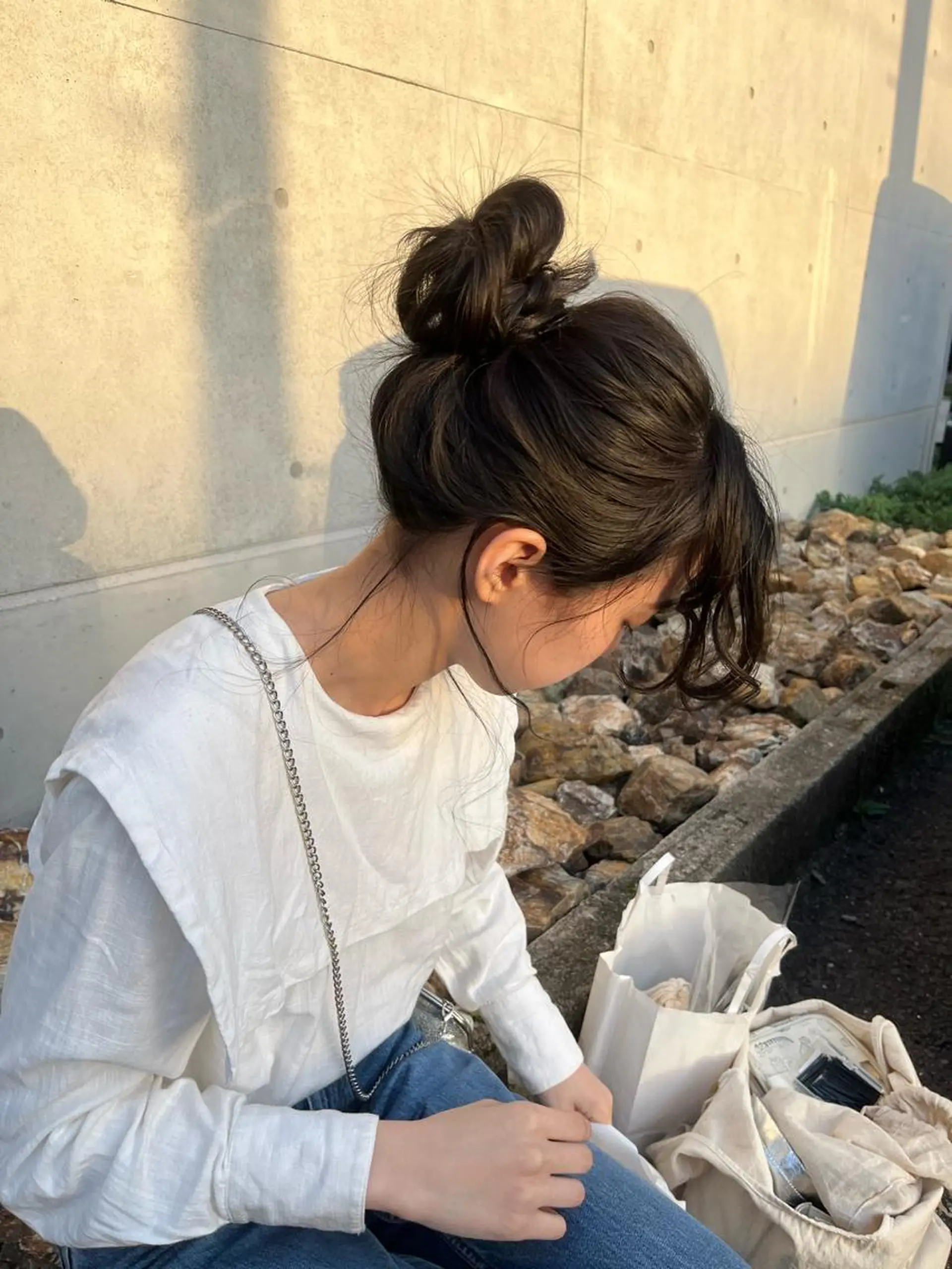 ヘアアレンジ ヘアセット aya/ブリーチ/ ボブ/ショートのヘアスタイル