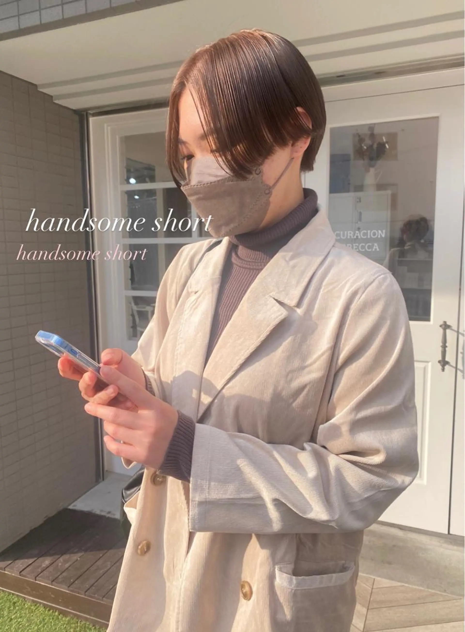 ショート 似合わせ大得意美容師 .Haruka.のヘアスタイル