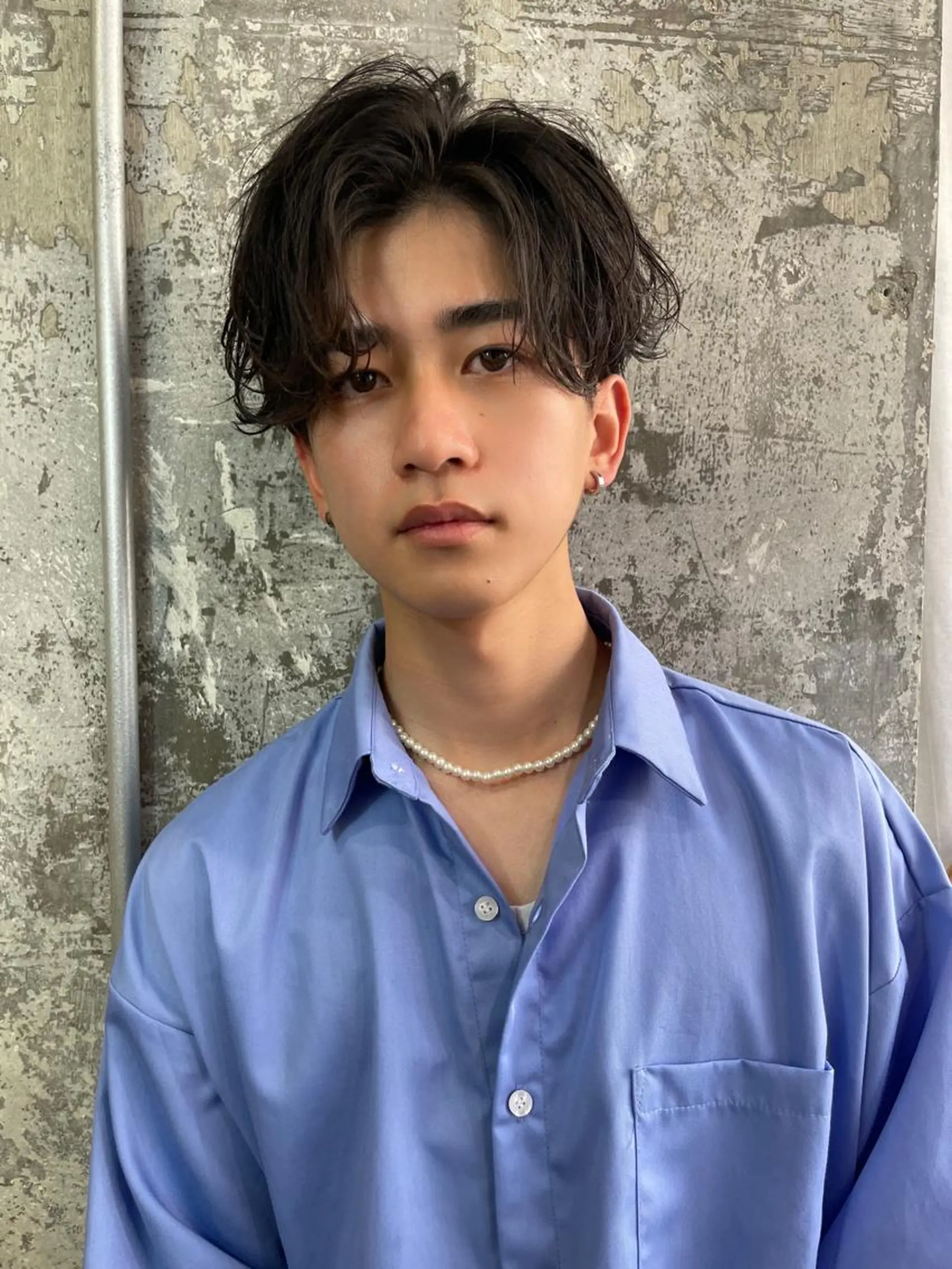 メンズ カット パーマ 【Pia】メンズ リュウセイのヘアスタイル