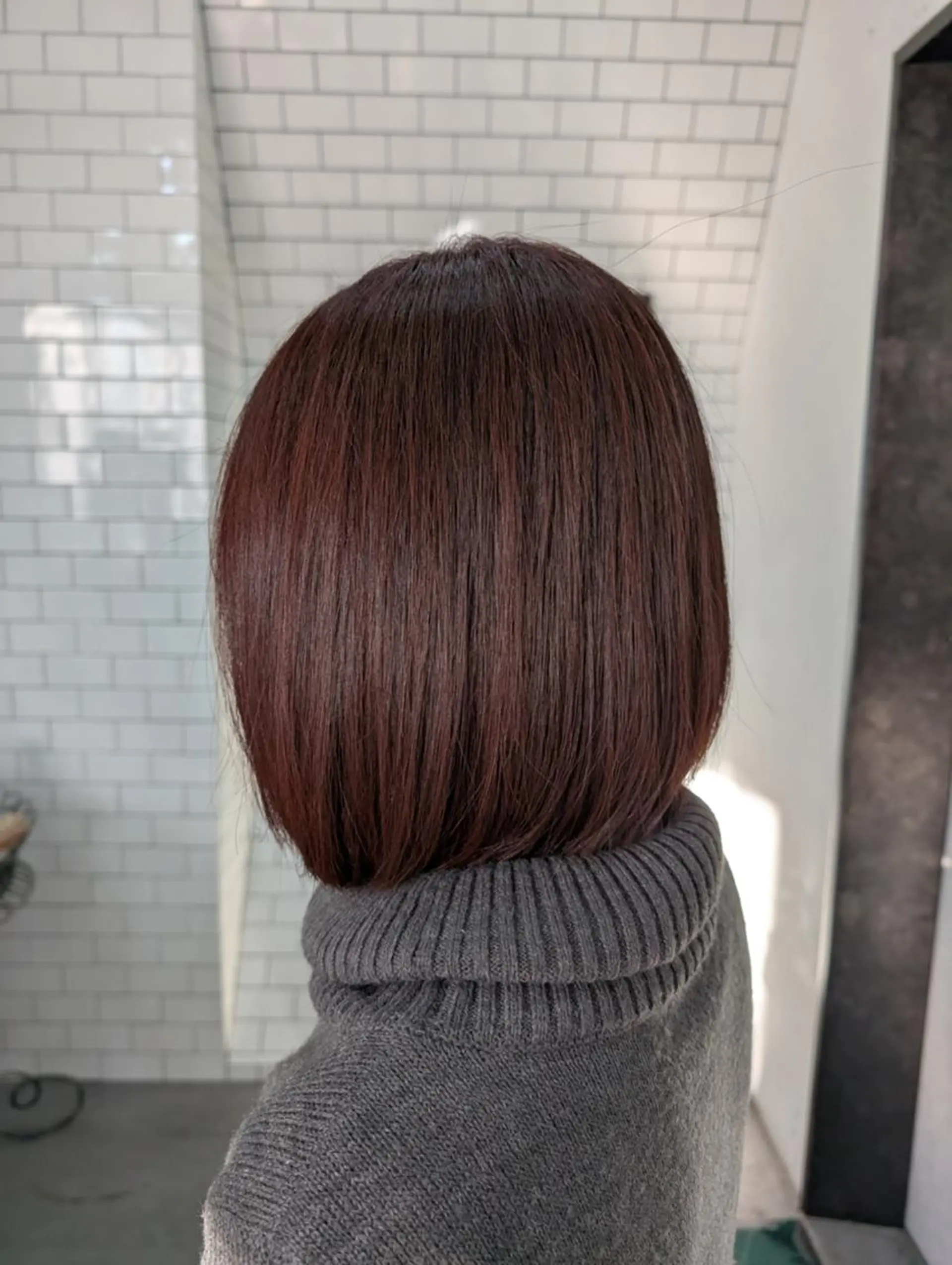 ショート カラー 髪質改善 中区/legare 🌈山村/髪質改善のヘアスタイル