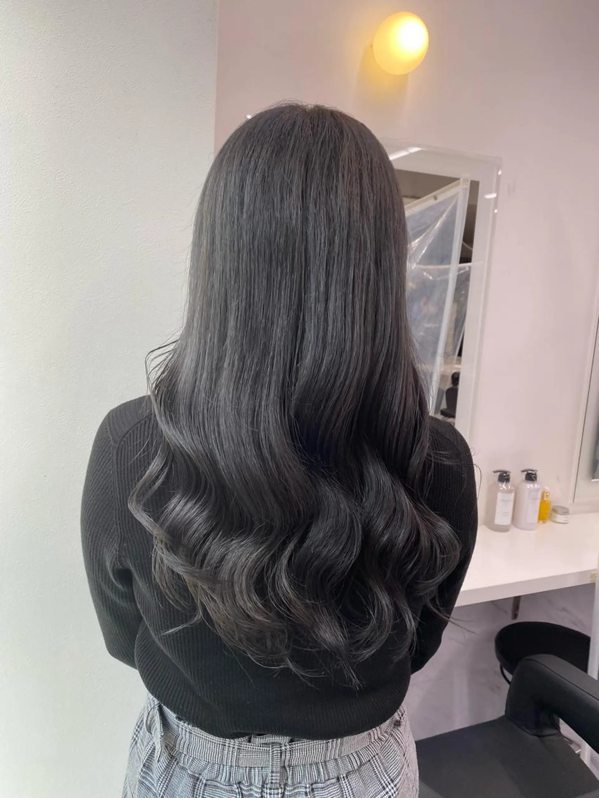 ロング カラー ヘアアレンジ TRU Shino🦋のマツエク・マツパデザイン