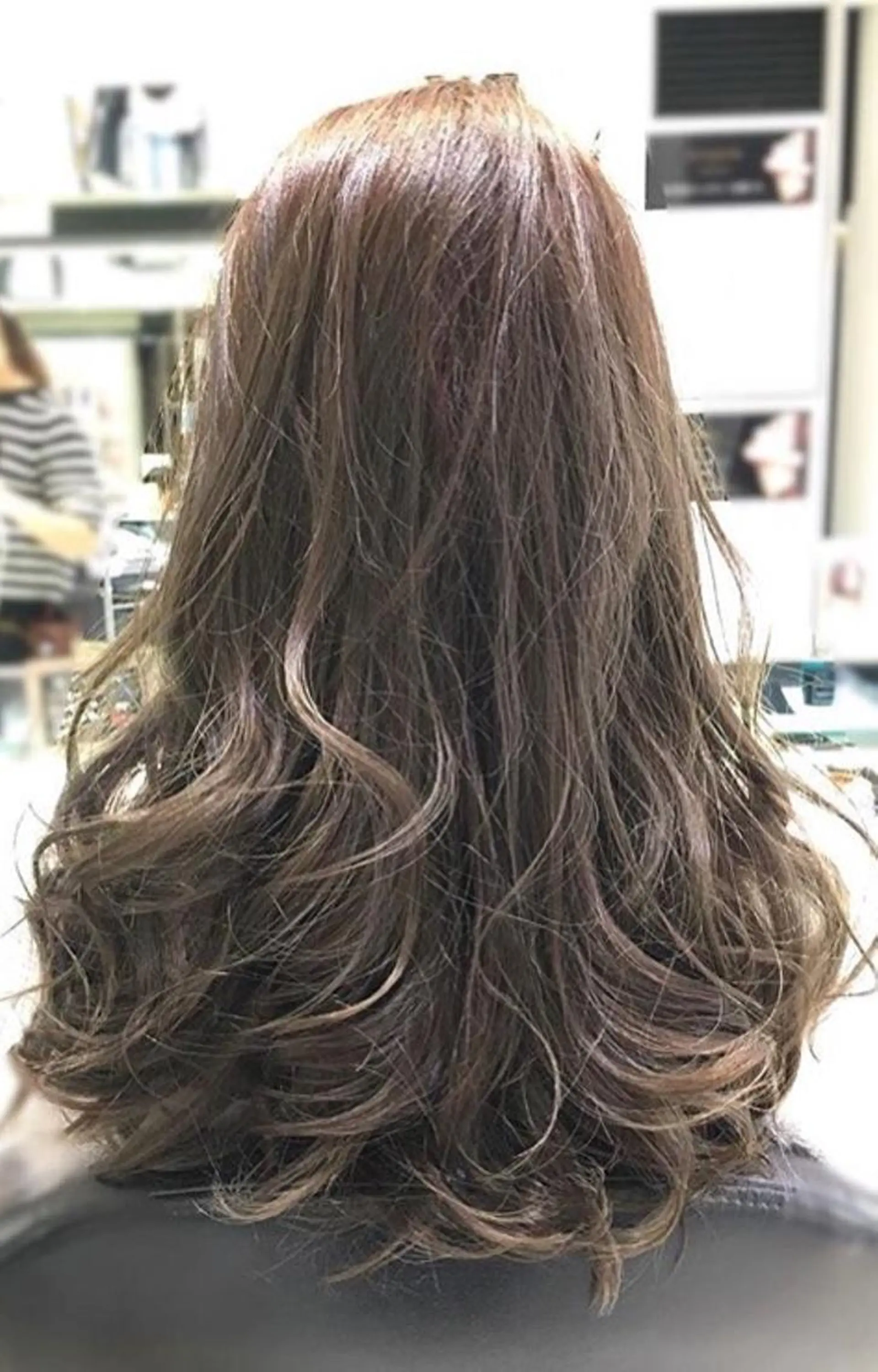 ロング カラー ブリーチ グレージュ イルミナカラー カット ヘアカラー トリートメント ✨髪質改善✨ 田西　基彦のヘアスタイル