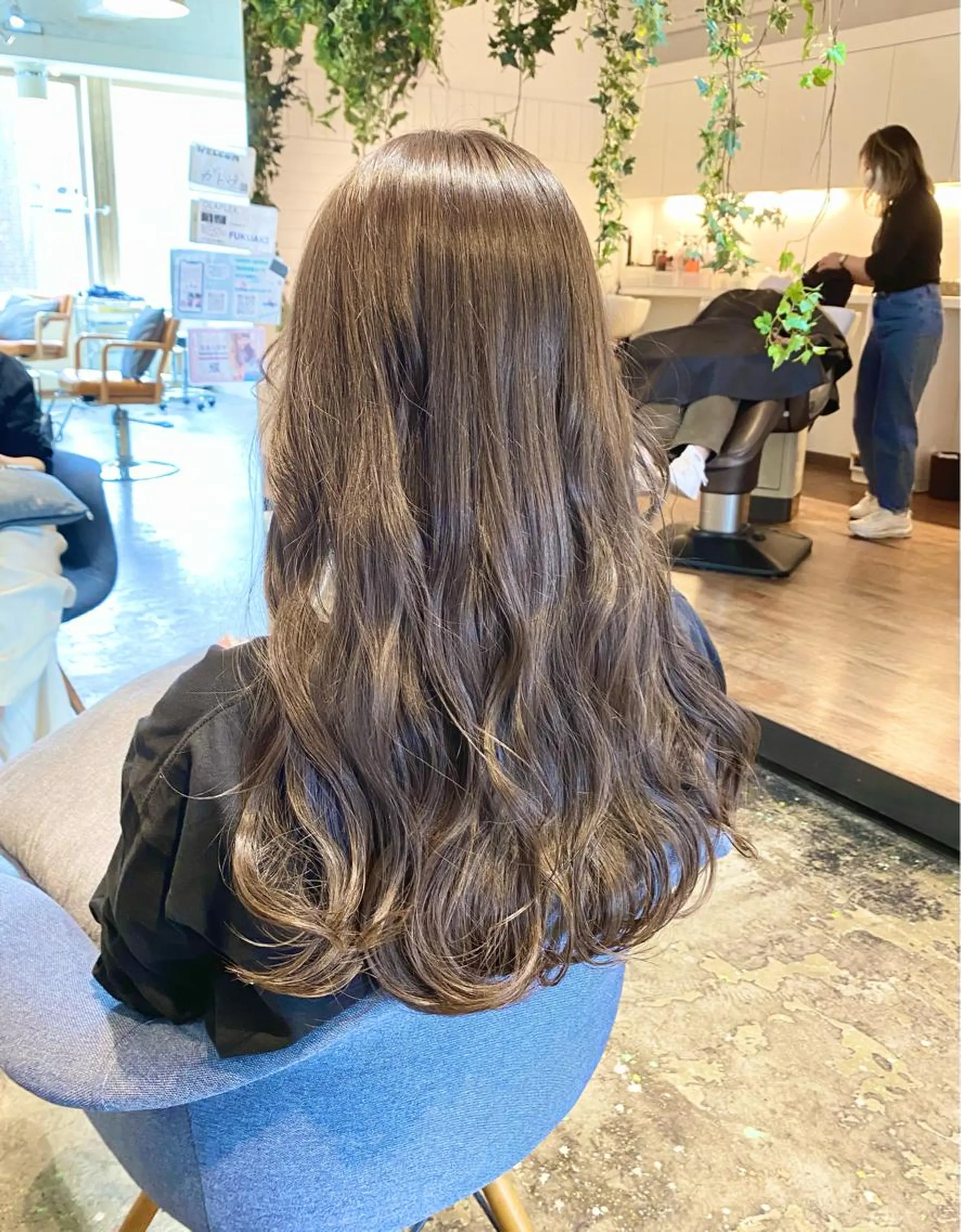 ロング カラー ベージュカラー ハイトーンカラー ショート 縮毛矯正 レイヤー🌿FUKUのヘアスタイル