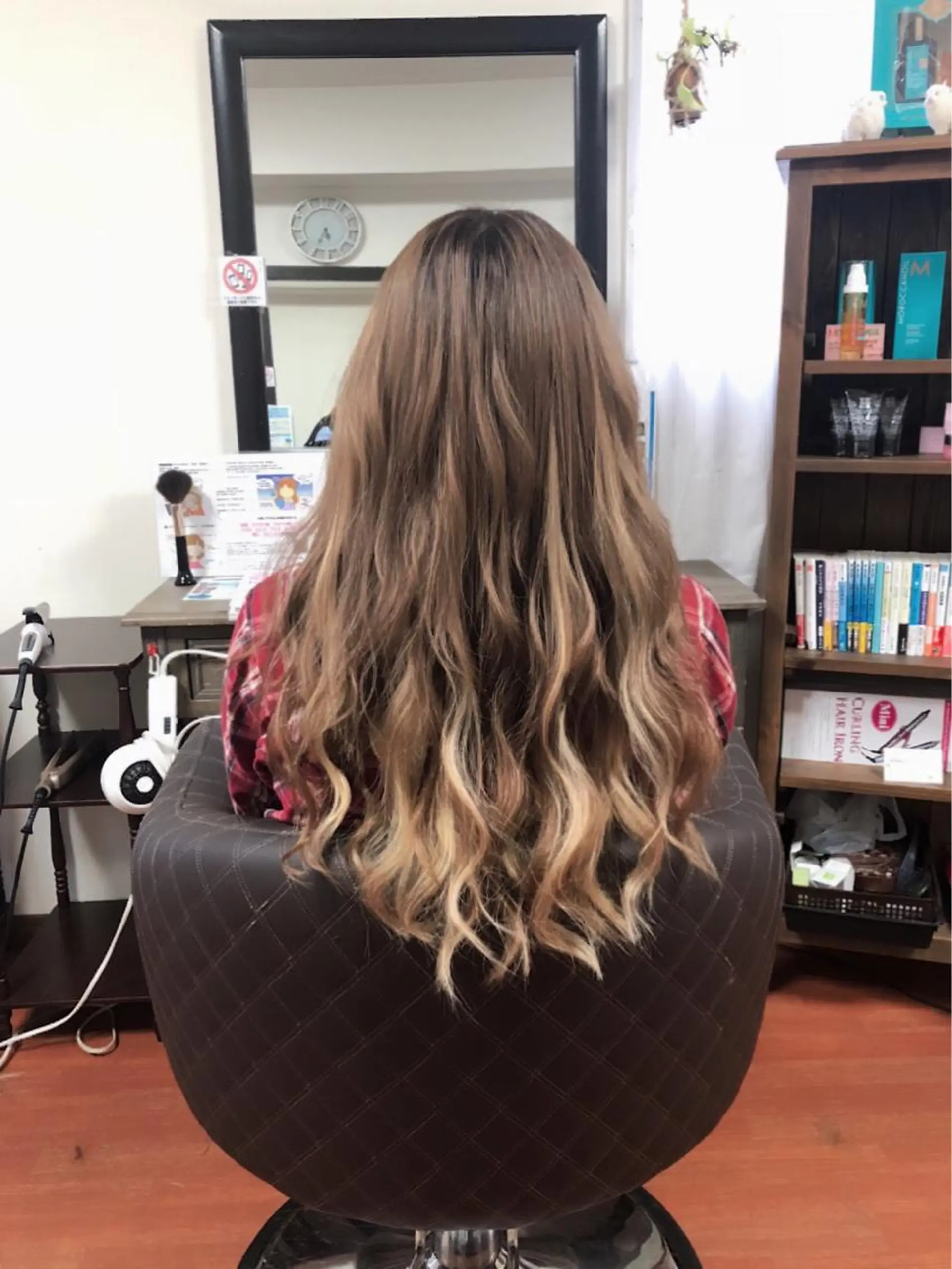 ロング エクステ 是枝 さくらのヘアスタイル