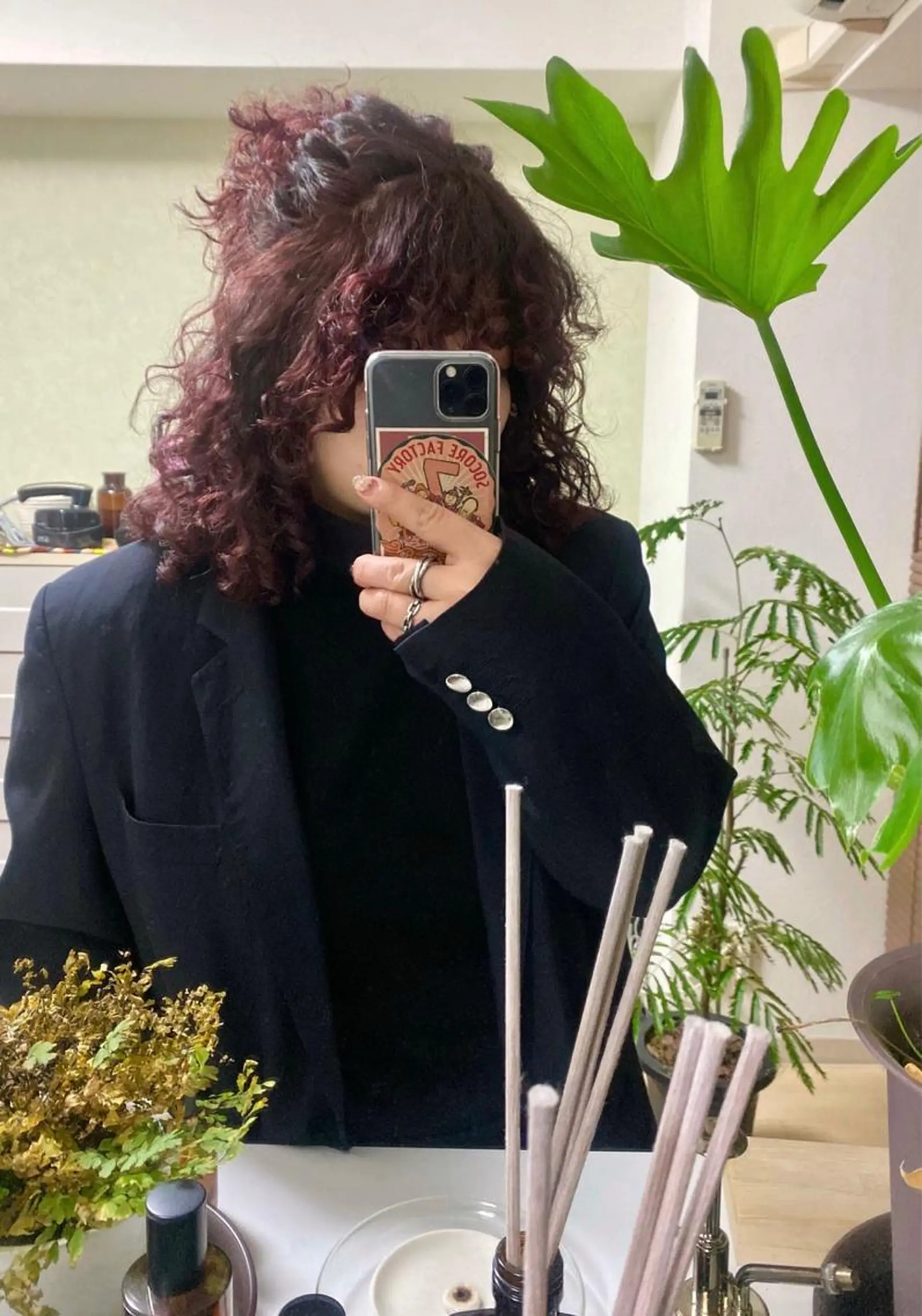 ミディアム カラー ヘアアレンジ BELLA阿部野 TOMOMIのヘアスタイル