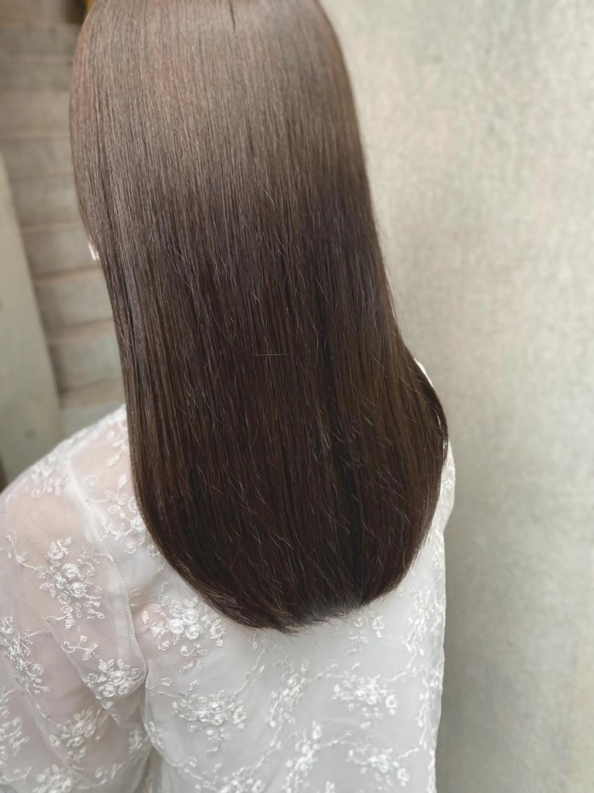 セミロング カラー モテ前髪 タゴメ シンヤのヘアスタイル