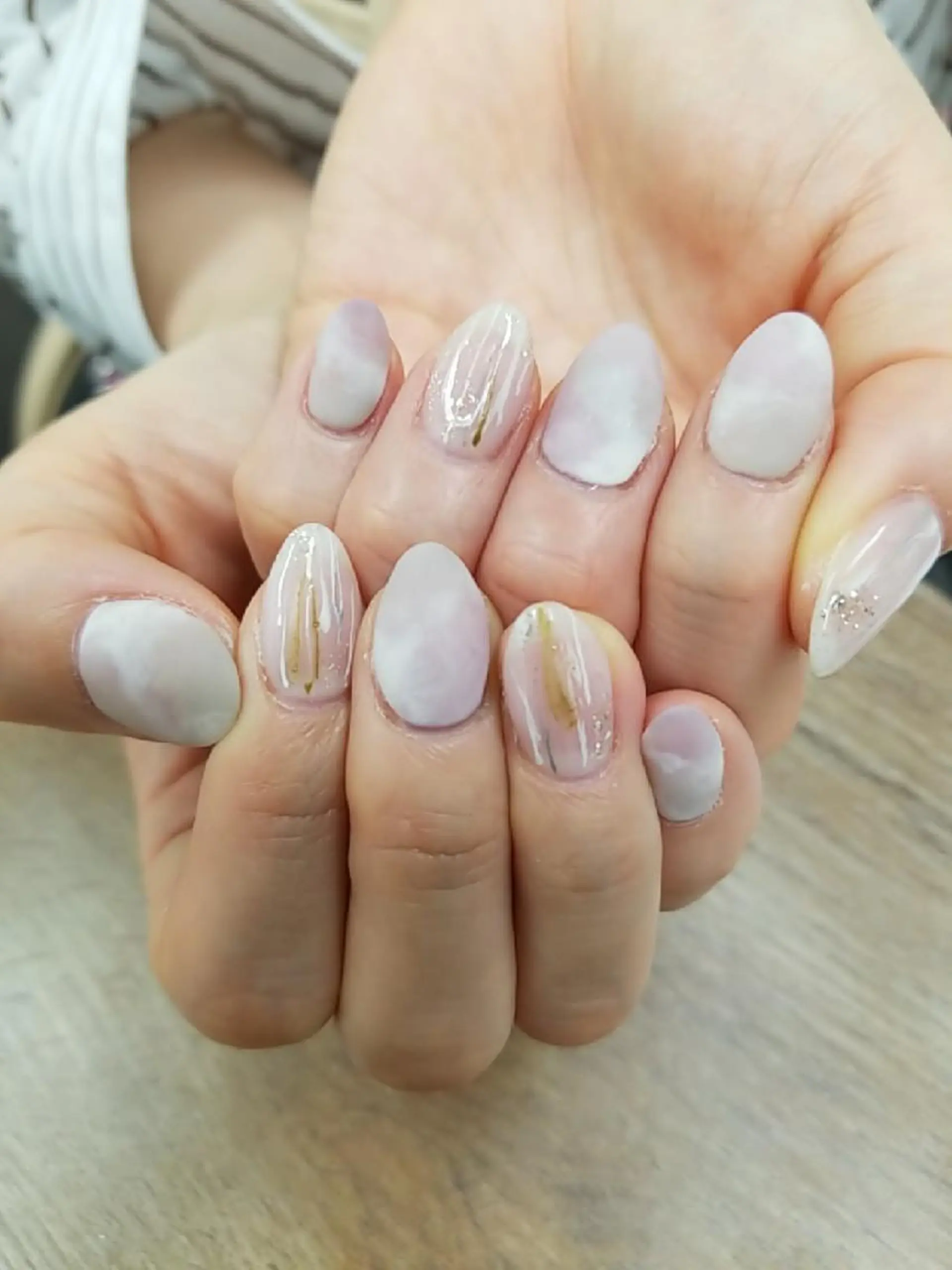 ネイル アートネイル フットネイル ジェルネイル 持ち込み ニュアンスネイル 河野ちえ (雑誌掲載サロン)のネイルデザイン