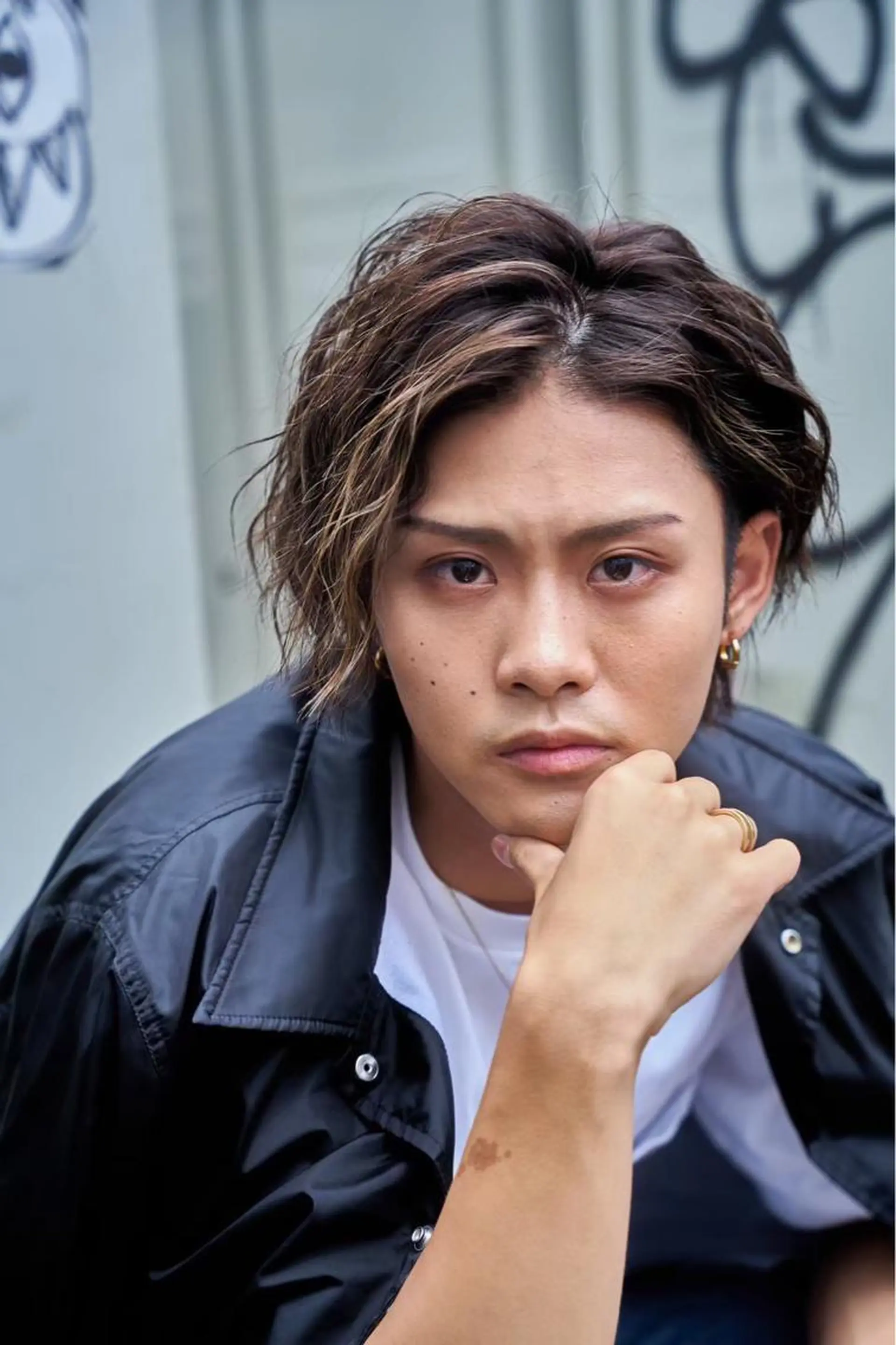 ショート メンズ カット メンズパーマ名人 TAKUMAのヘアスタイル