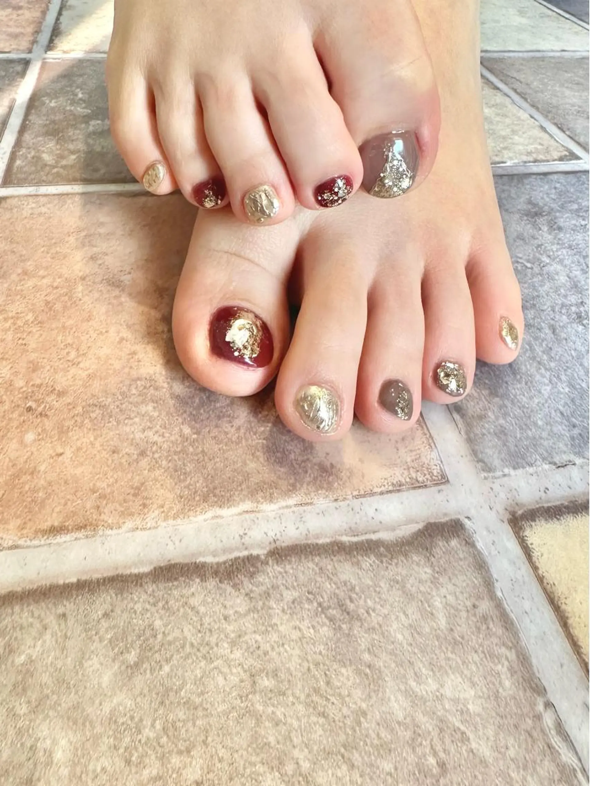 ネイル フラワーネイル フレンチネイル ジェルネイル ガラスフレンチ 大理石ネイル(マーブル) nail salon amanoのネイルデザイン