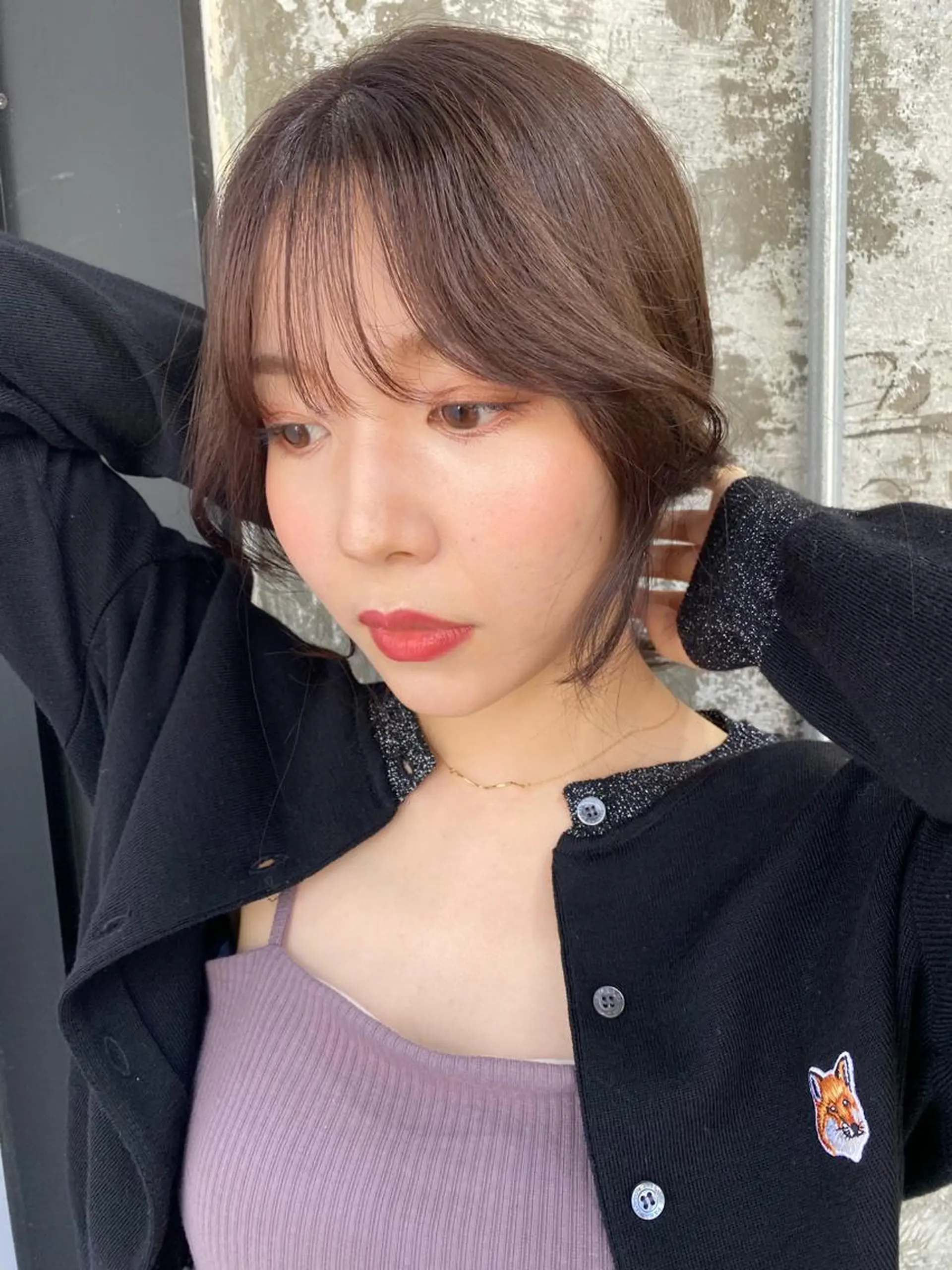 セミロング カラー Pia hair Design Yakuin所属・Pia ツボイ ケイタのヘアスタイル