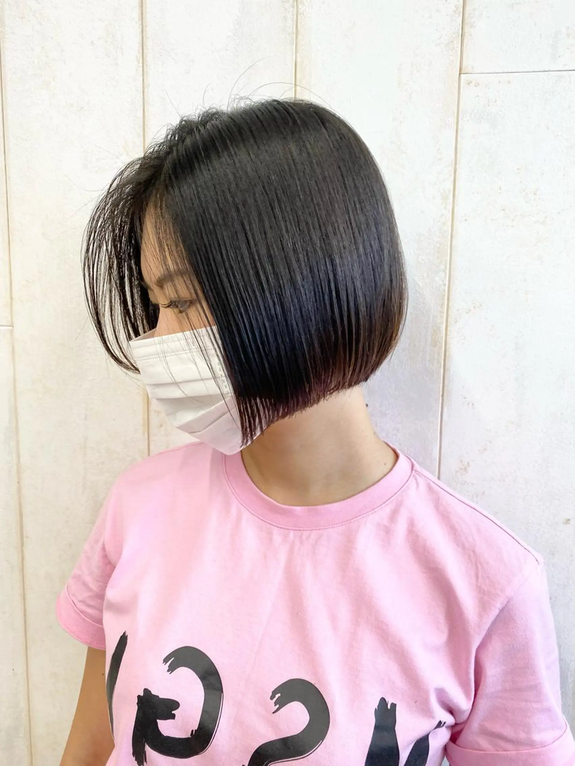 ミディアム カラー ✨艶髪✨ 奈須晴香のヘアスタイル