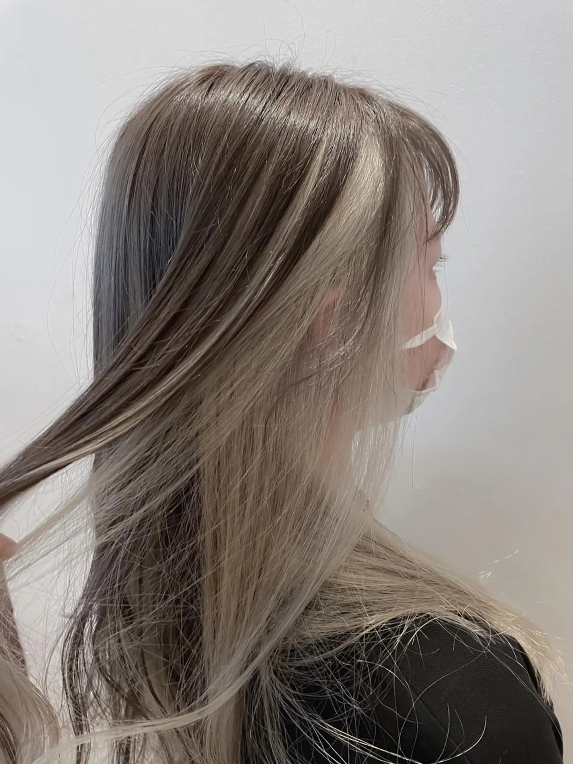 ミディアム ヘアカラー モードケイズJR尼崎 トップサロンdのヘアスタイル