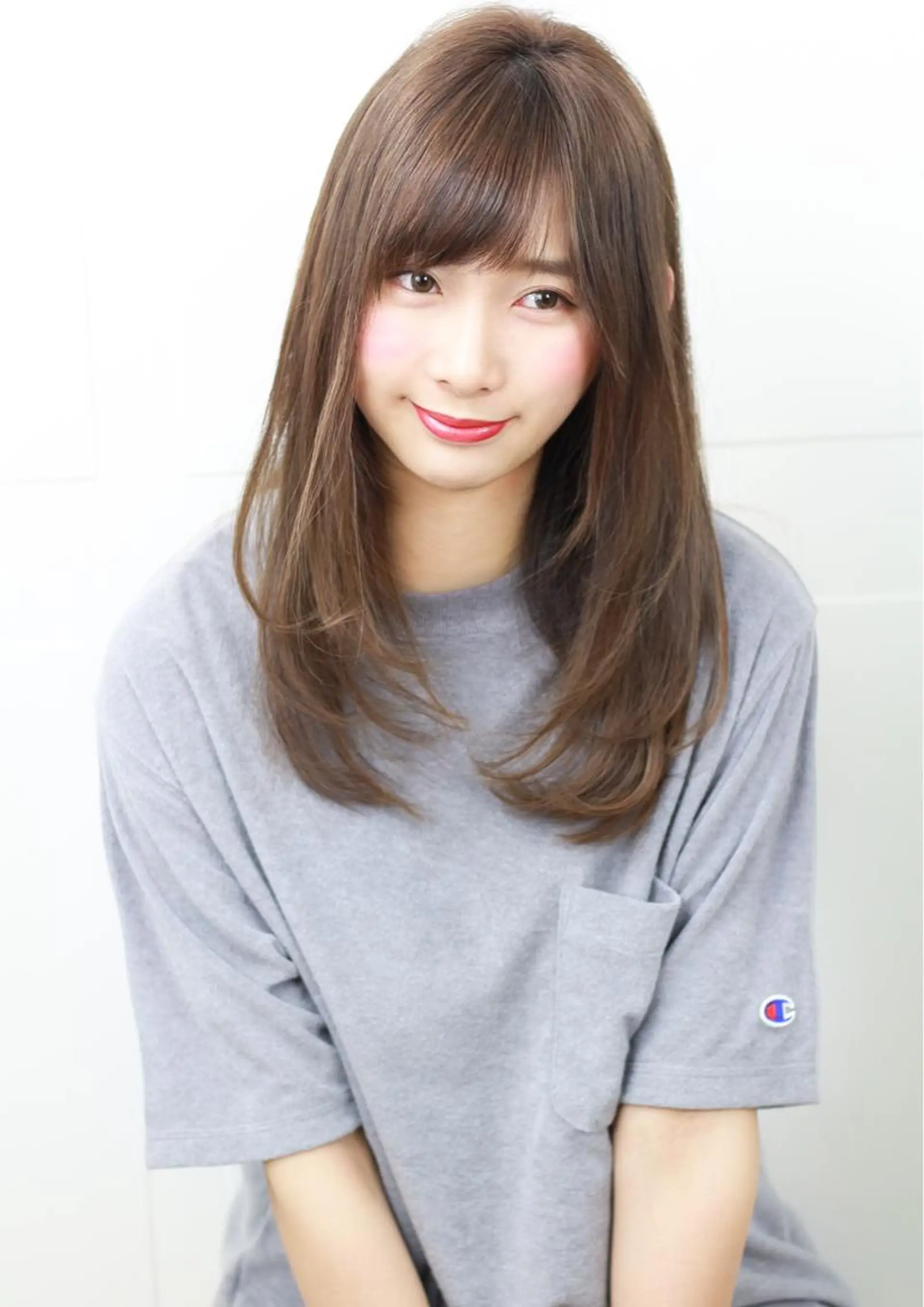 セミロング 森 海のヘアスタイル