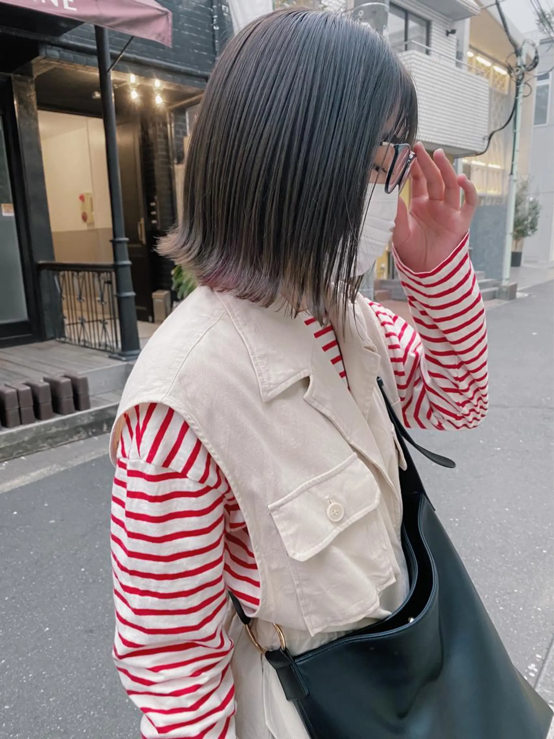 ショート カラー カット ヘアカラー トリートメント 🟩白髪ぼかし/ボブ /ショートヘア/大司のヘアスタイル