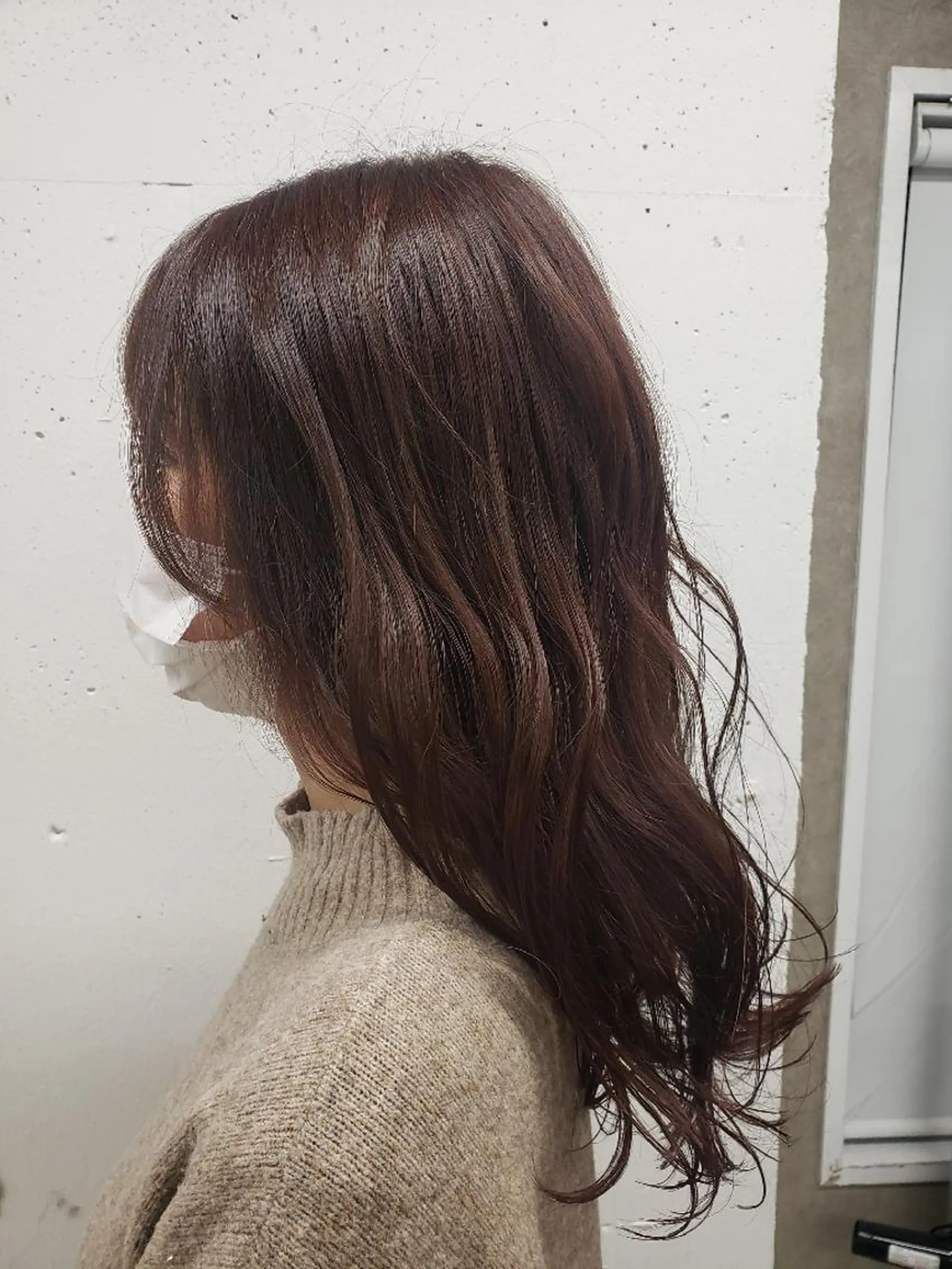 ロング カラー レイヤーカット ロング ローレイヤー ナチュラル・抜け感 永井　賢三のヘアスタイル