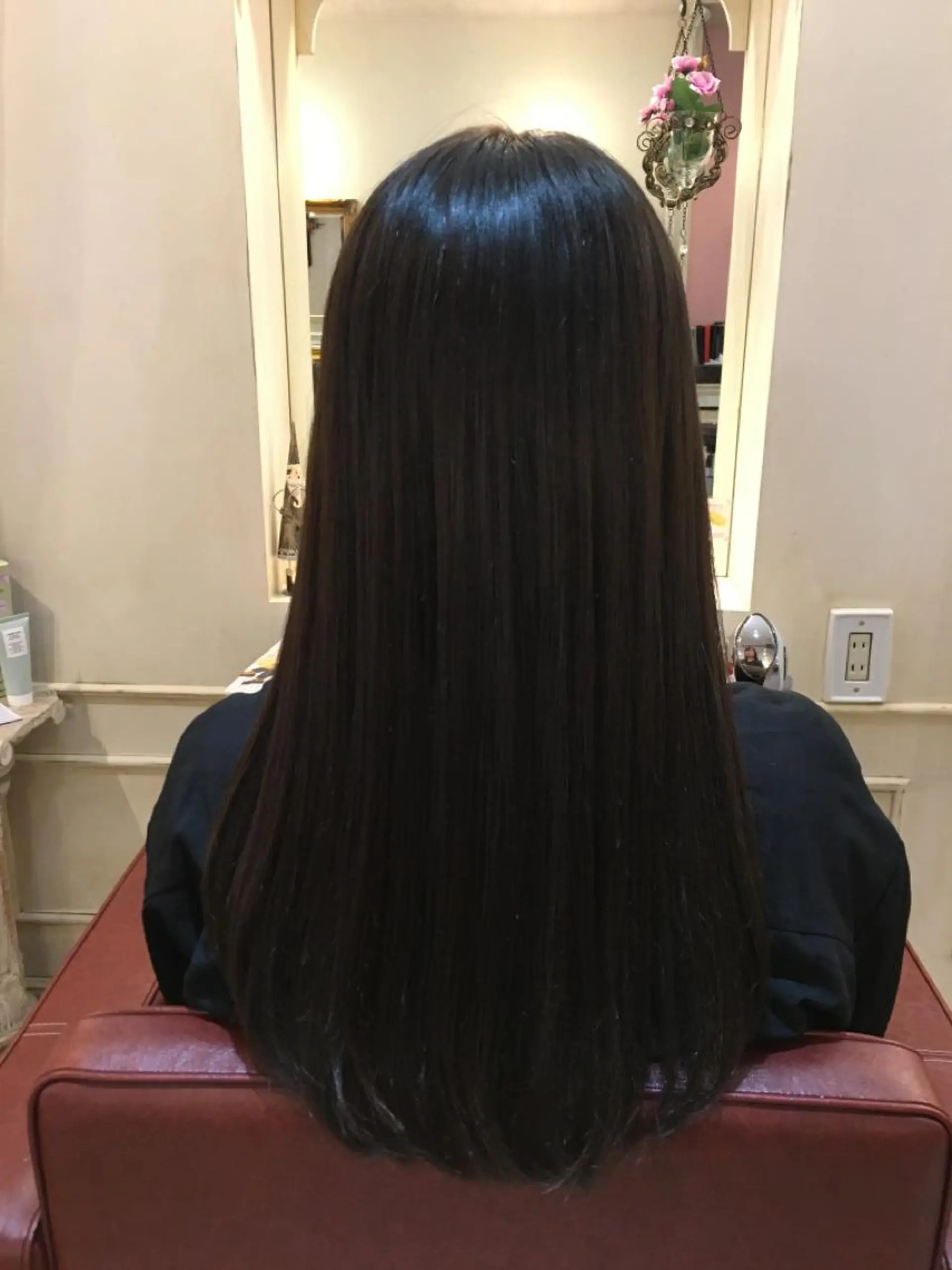 ロング カラー plaatje 義見のヘアスタイル