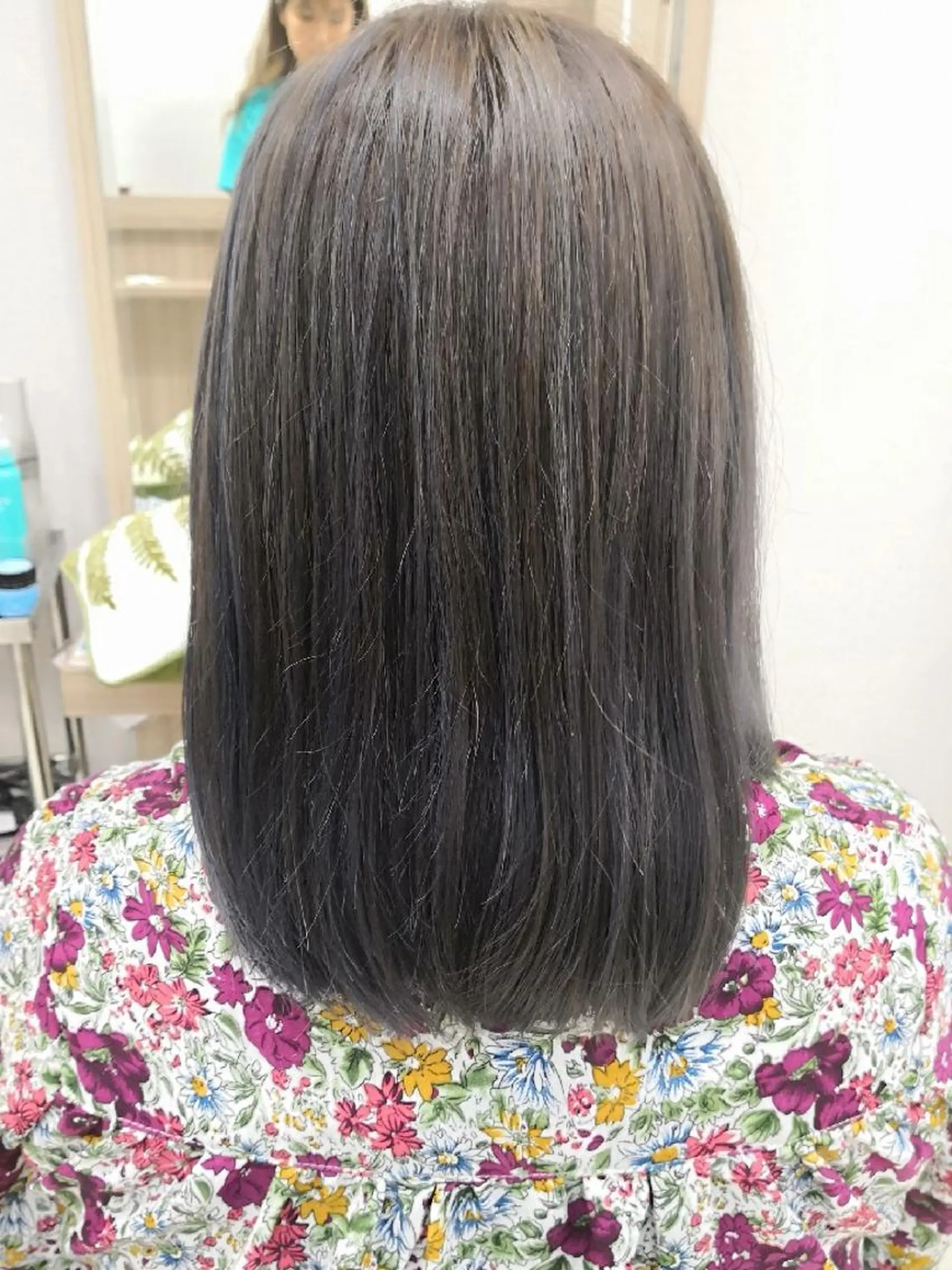 ミディアム カラー アッシュ ラベンダーカラー ラベンダーアッシュ 🩶ハイライトカラー 🩶ASH西葛西鈴木のヘアスタイル