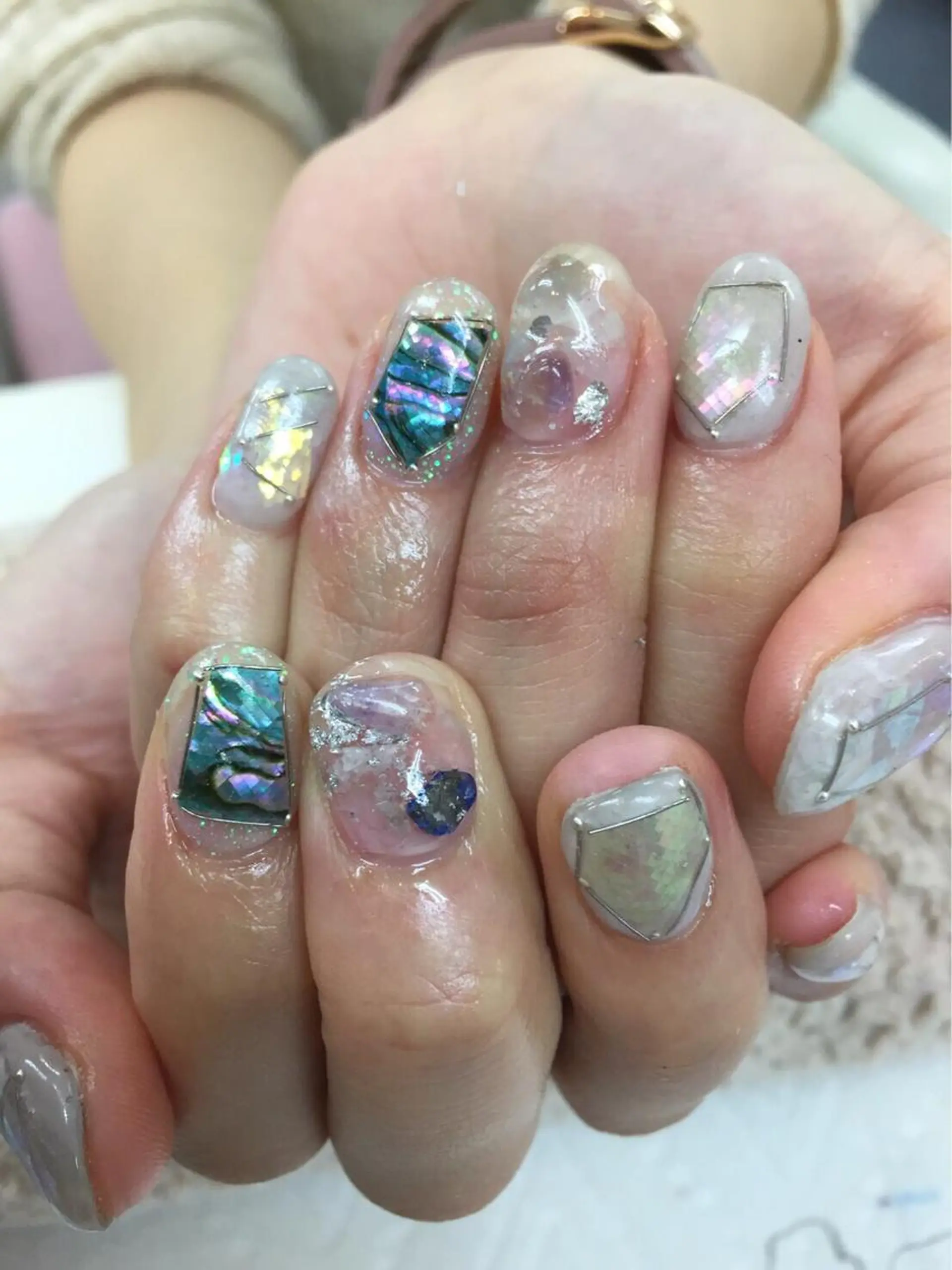 ネイル 東十条muumii ネイルまつ毛のネイルデザイン