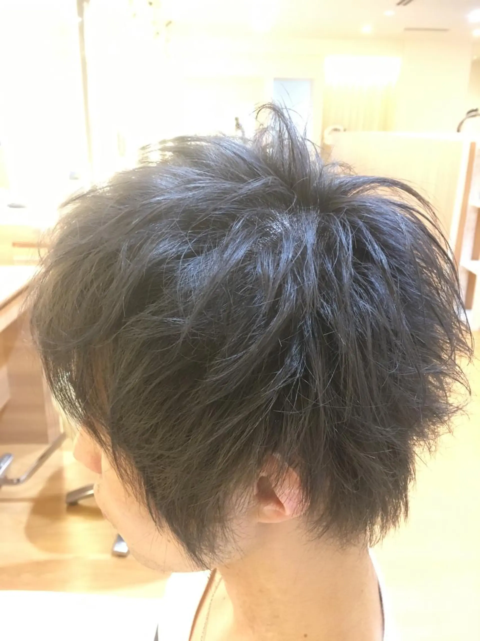 ショート カラー メンズ メンズカット 三村洸斗のヘアスタイル