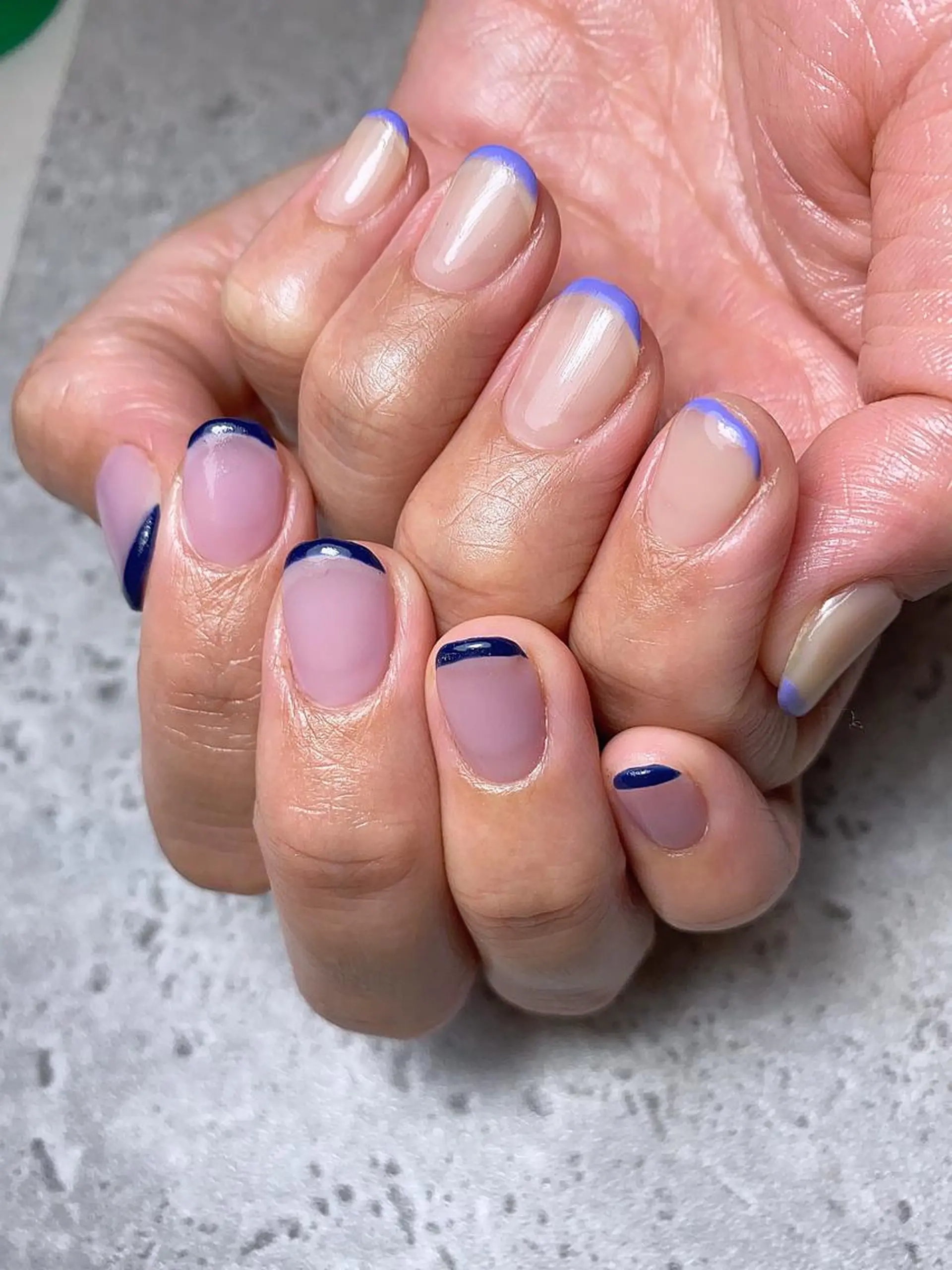 ネイル フレンチネイル ハンドネイル ハンドケア 🌿Charme🌿 MAIのネイルデザイン