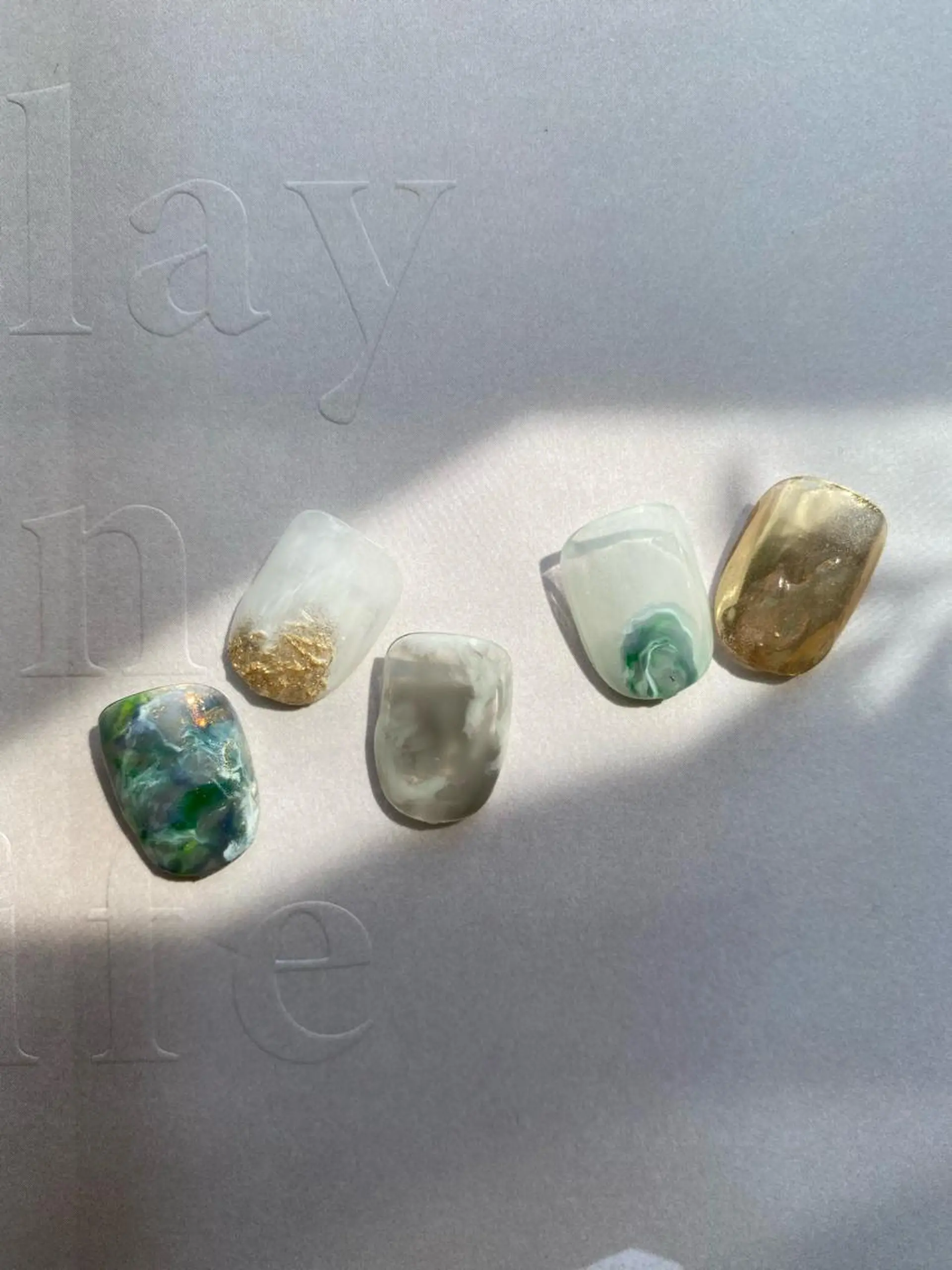 ネイル ハンドネイル 草加ニュアンスネイル 🌚hersのネイルデザイン