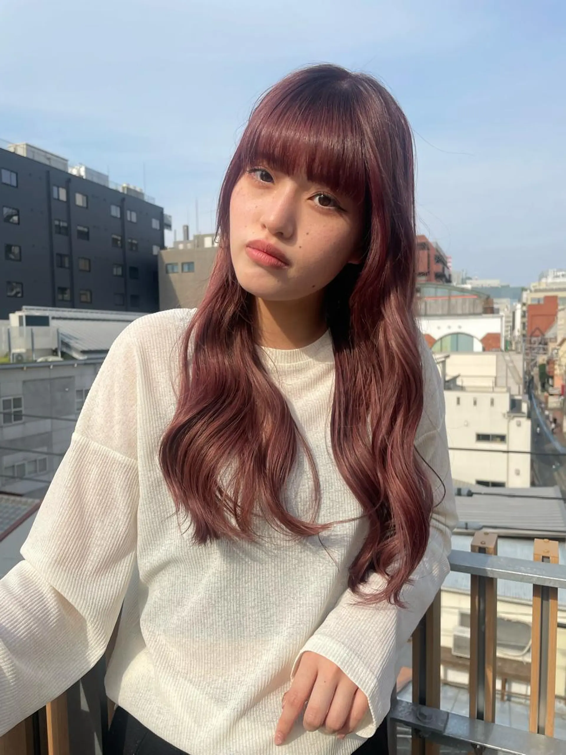 ロング カラー ブラウンカラー ピンクカラー ピンクブラウン 薬院浄水通/ショート /メンズ/rukaのヘアスタイル